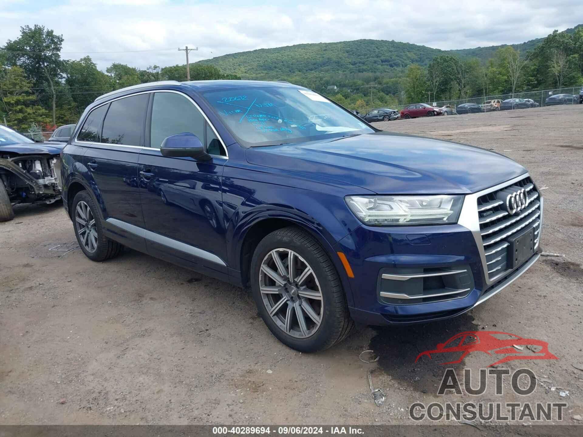 AUDI Q7 2019 - WA1AAAF74KD044651