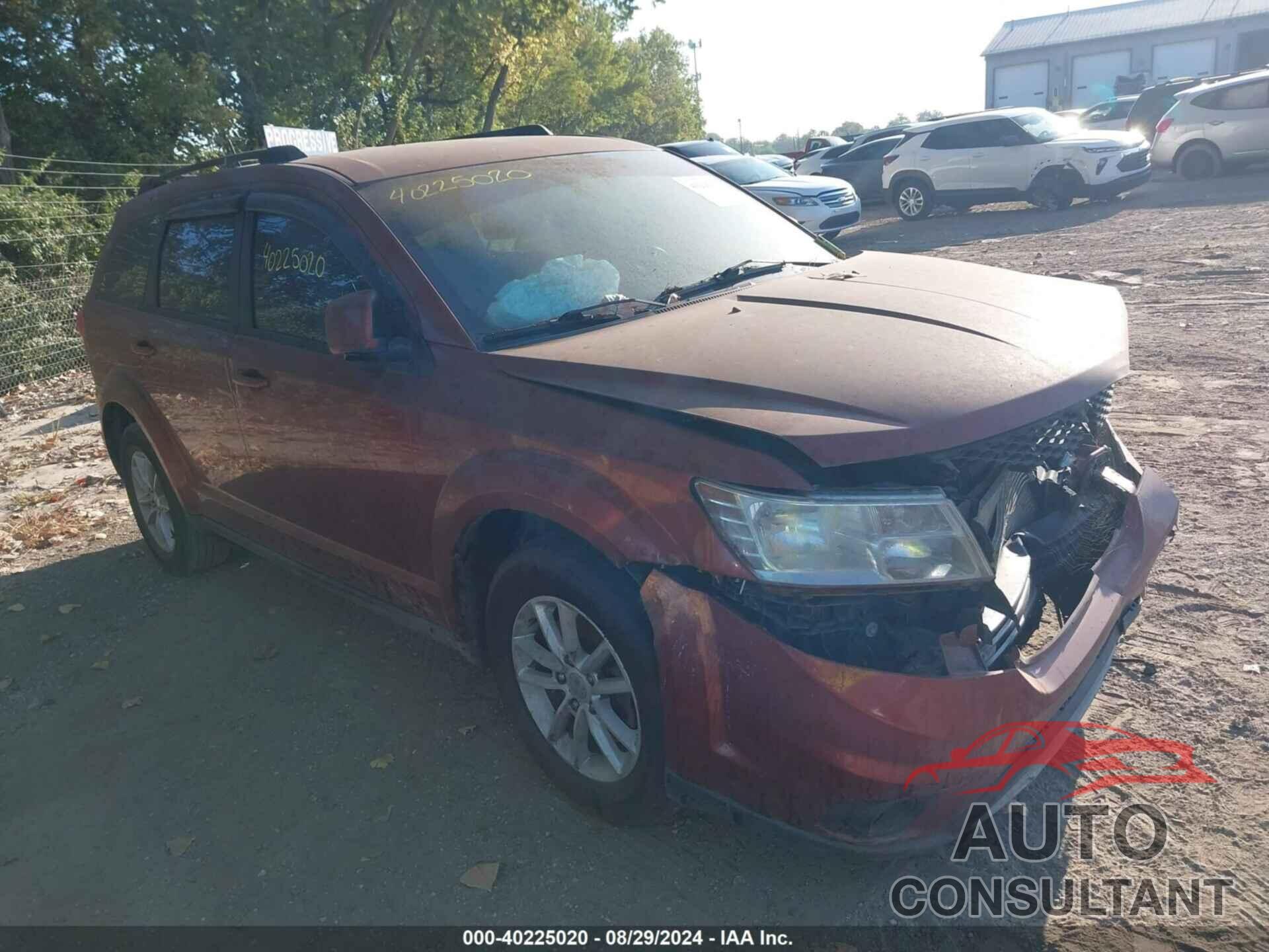 DODGE JOURNEY 2013 - 3C4PDCBG7DT517089