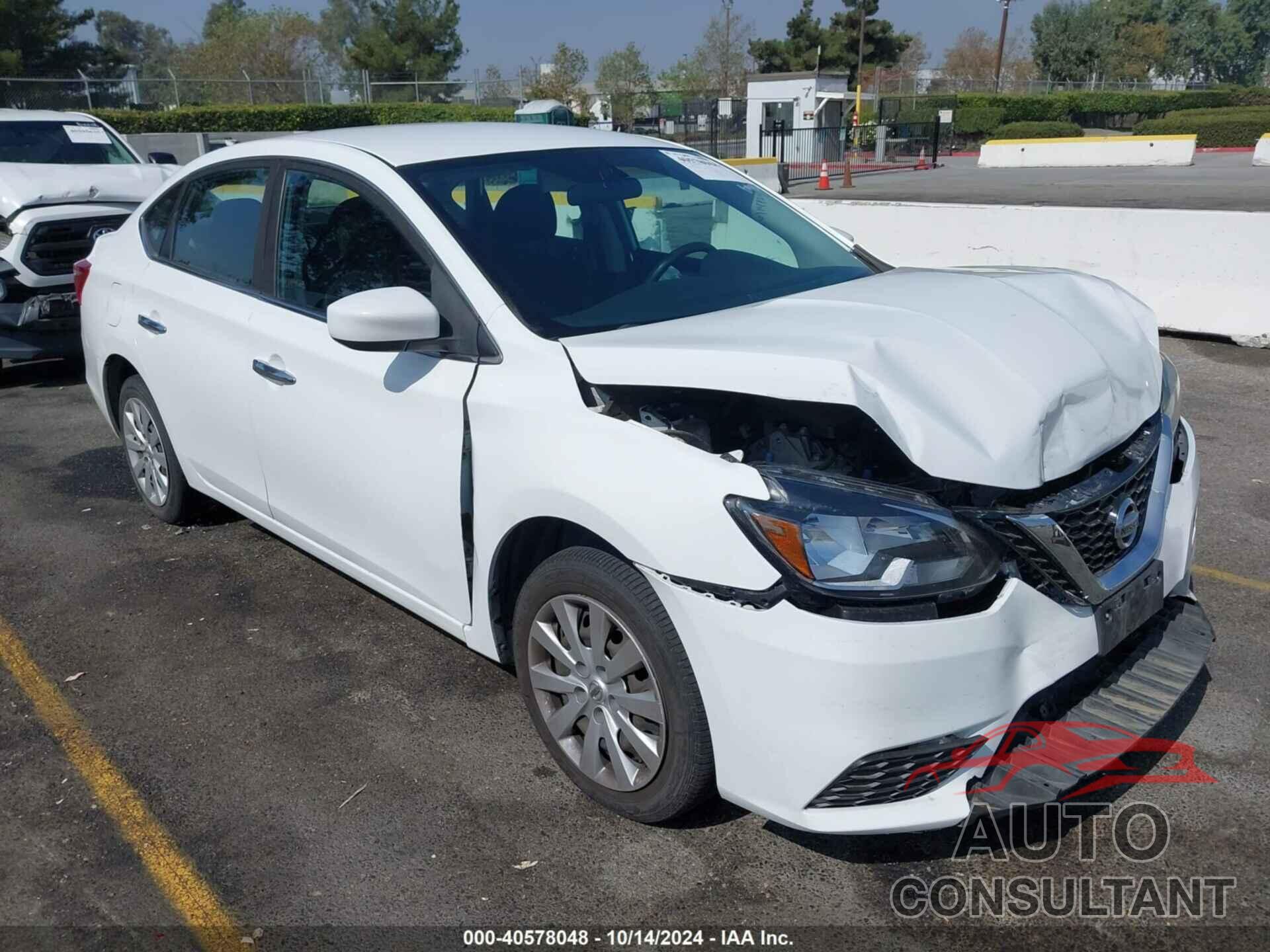 NISSAN SENTRA 2017 - 3N1AB7AP6HY251645