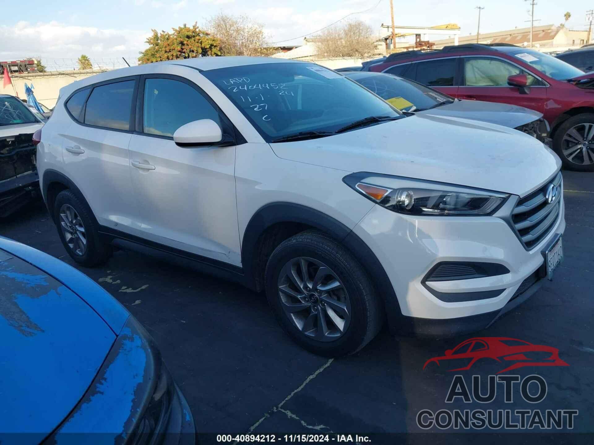 HYUNDAI TUCSON 2018 - KM8J23A48JU616844