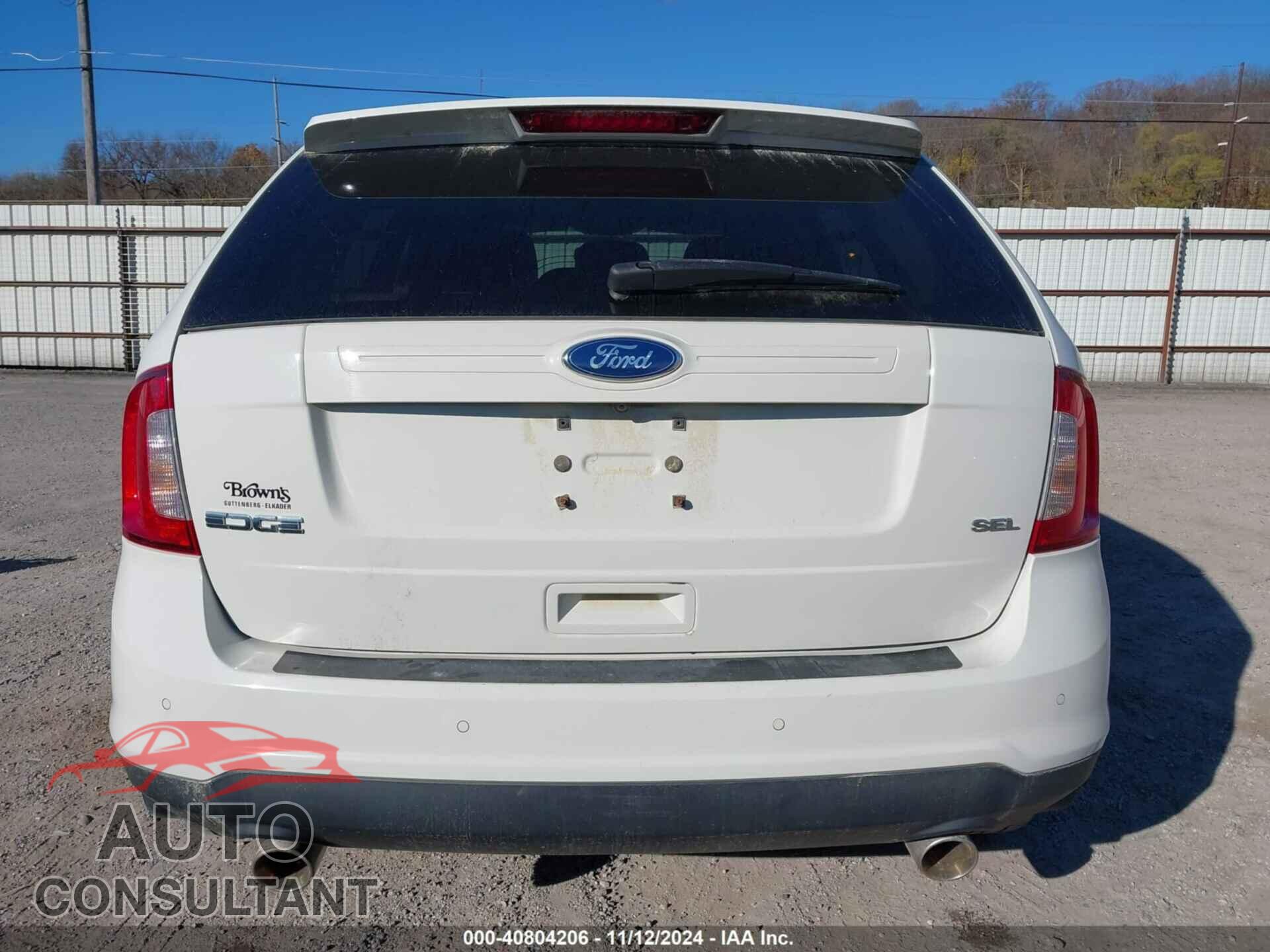 FORD EDGE 2011 - 2FMDK3JC8BBA88041