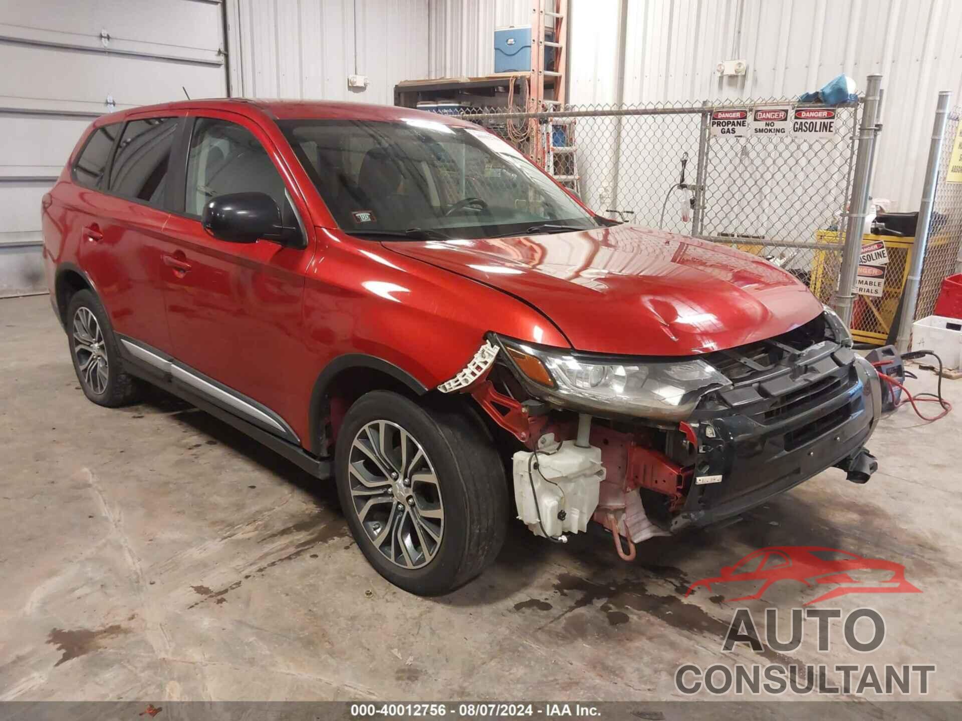 MITSUBISHI OUTLANDER 2016 - JA4AZ3A38GZ016273