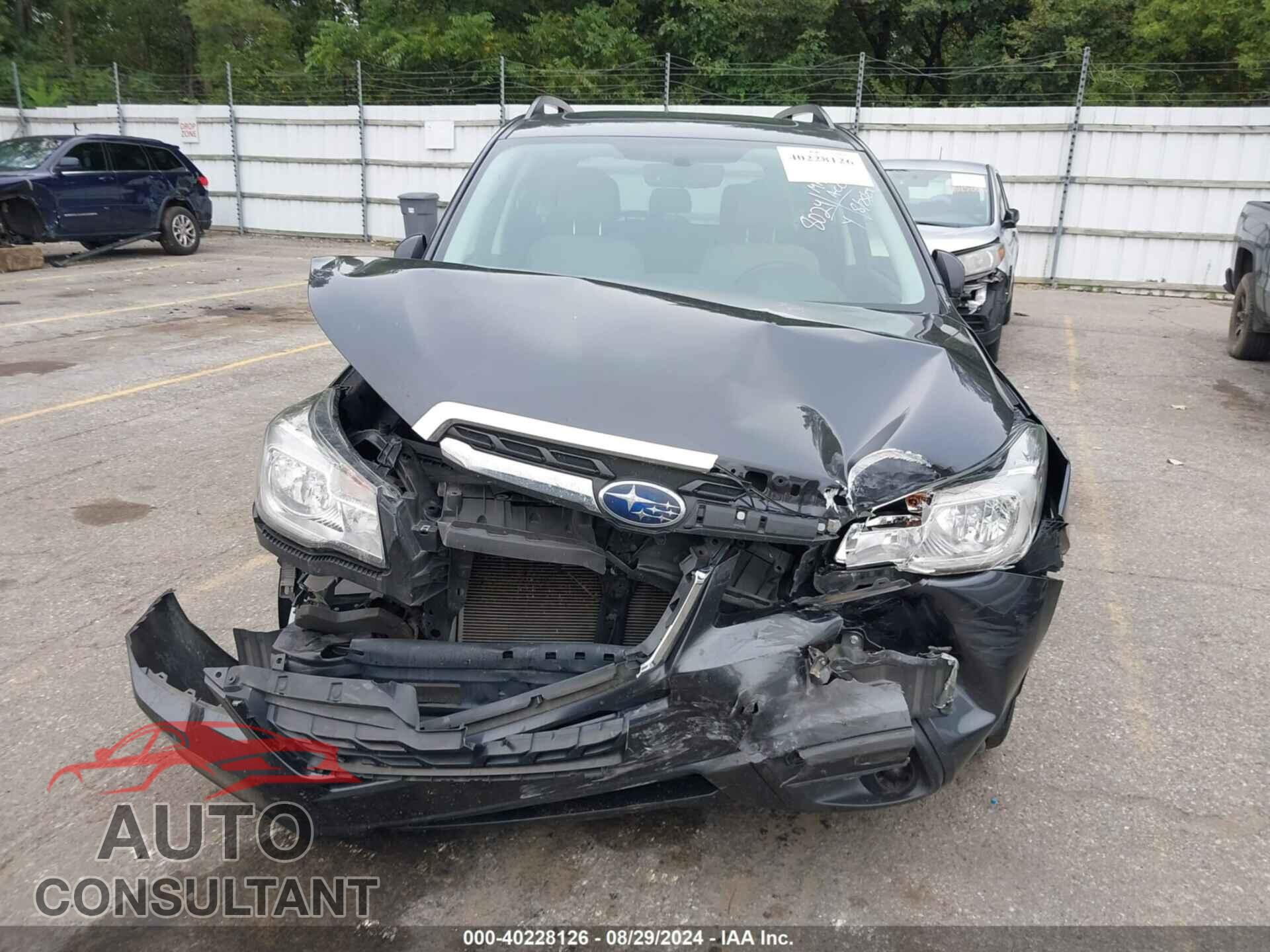 SUBARU FORESTER 2017 - JF2SJAEC9HH448024