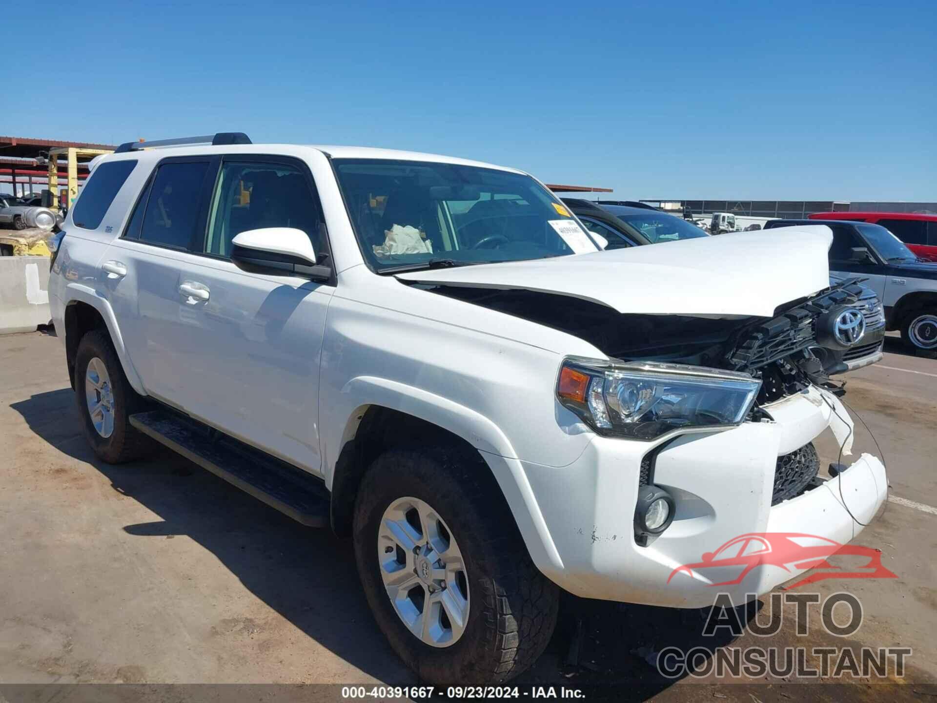 TOYOTA 4RUNNER 2019 - JTEBU5JR2K5634595