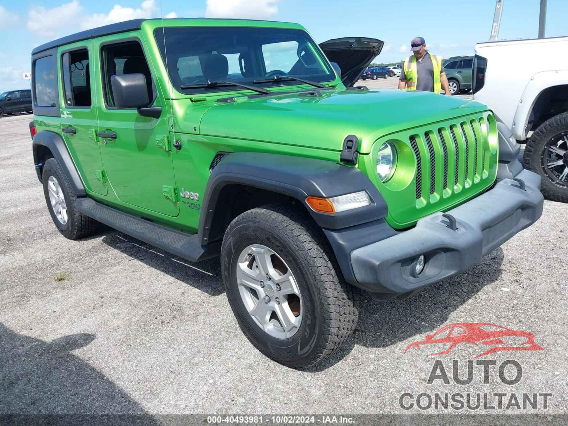 JEEP WRANGLER UNLIMITED 2020 - 1C4HJXDG9LW142008