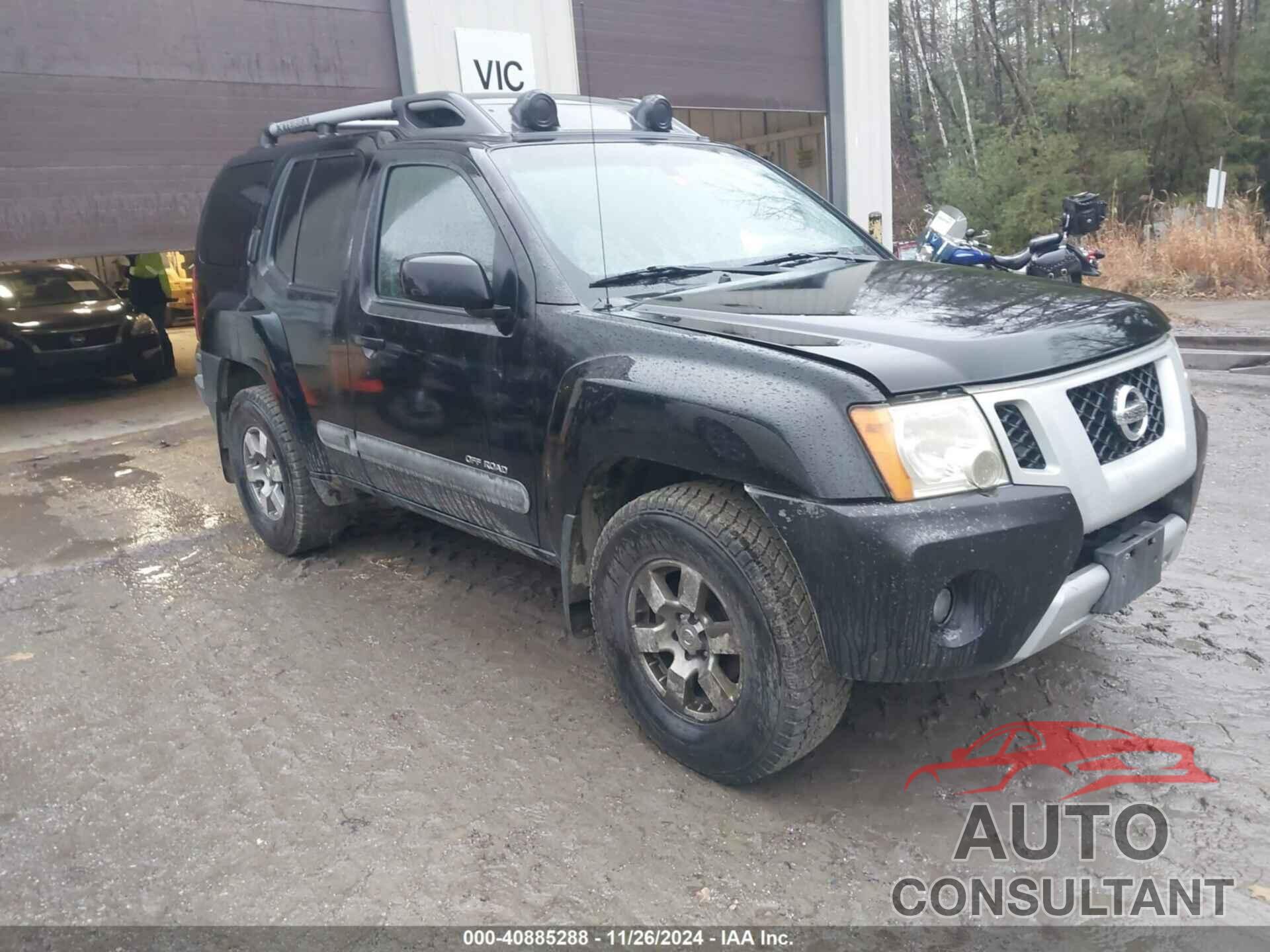 NISSAN XTERRA 2010 - 5N1AN0NWXAC507647