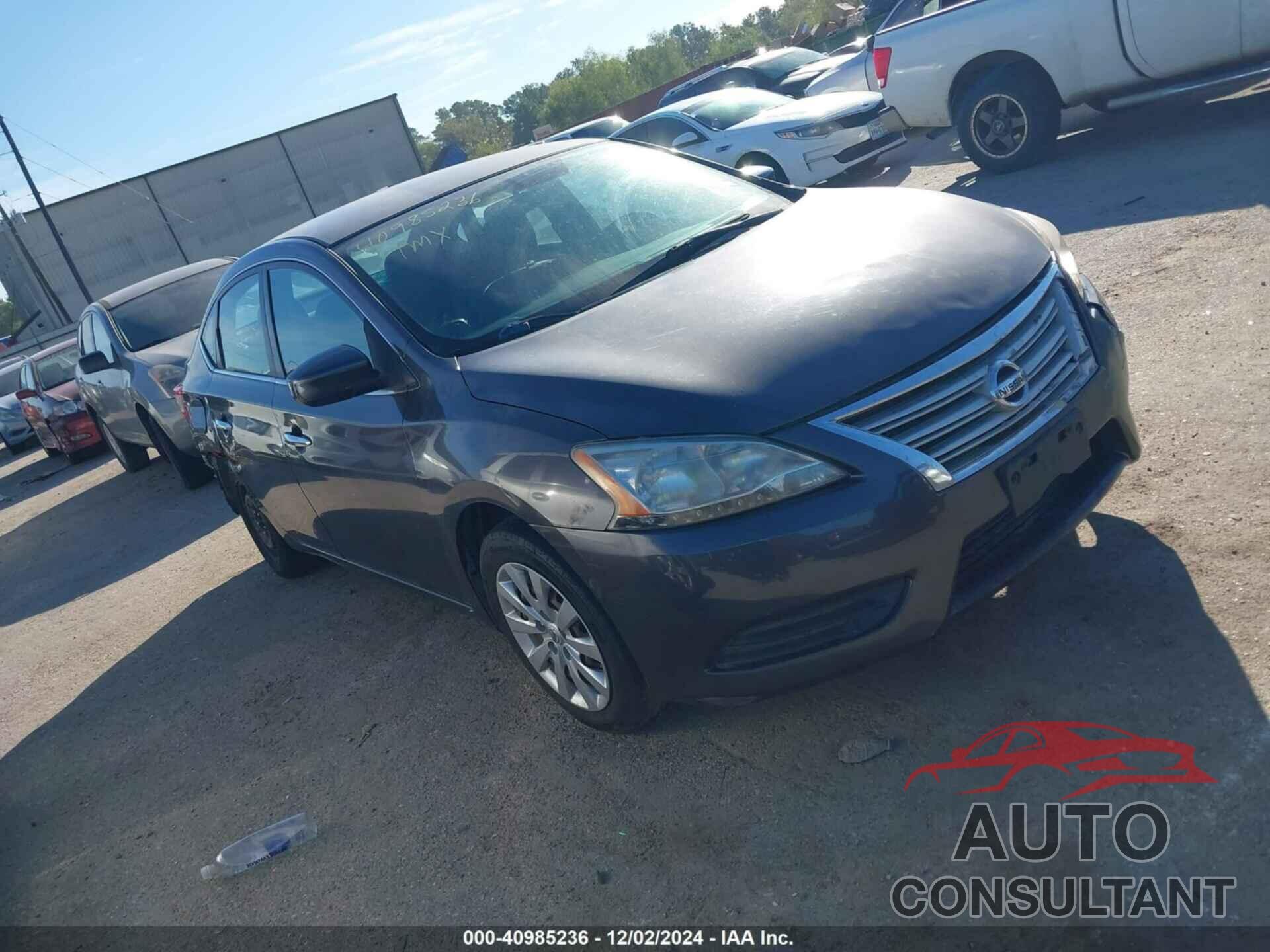 NISSAN SENTRA 2013 - 3N1AB7AP5DL708596