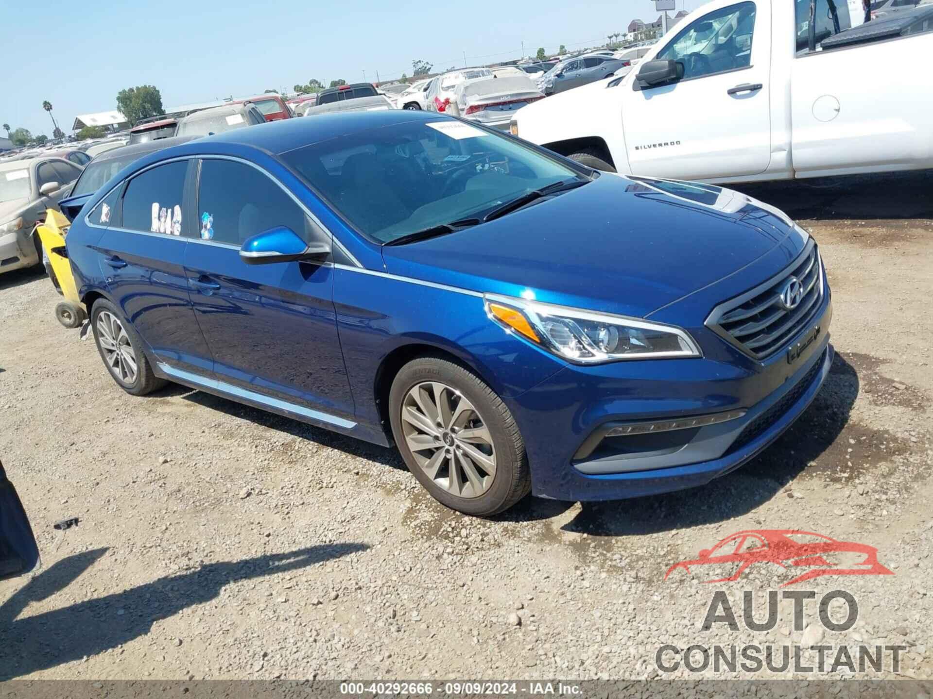 HYUNDAI SONATA 2016 - 5NPE34AF6GH265445