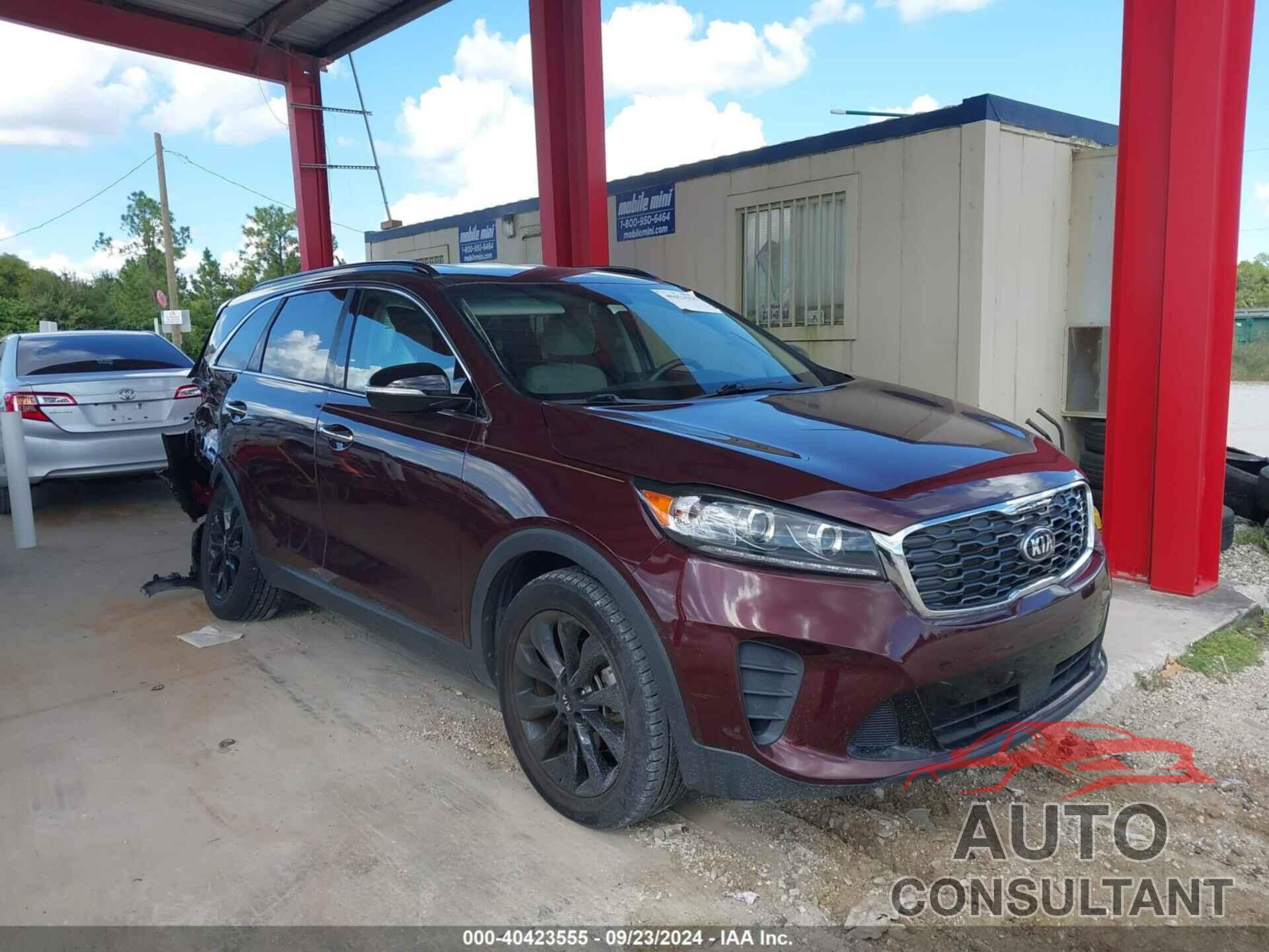 KIA SORENTO 2020 - 5XYPG4A56LG678486