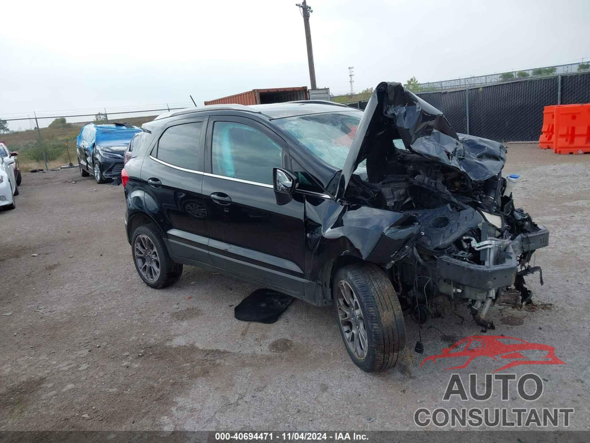 FORD ECOSPORT 2020 - MAJ6S3KL2LC349005