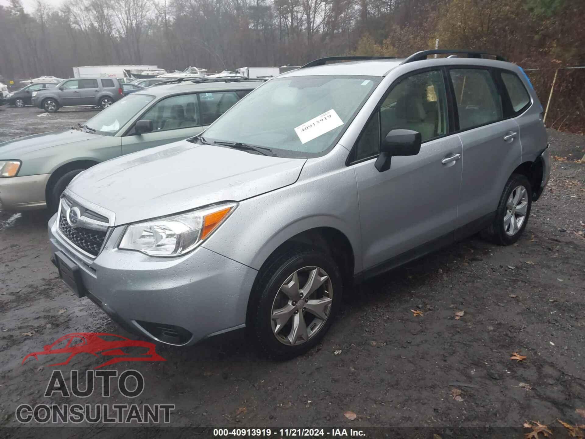SUBARU FORESTER 2016 - JF2SJABC8GH476948