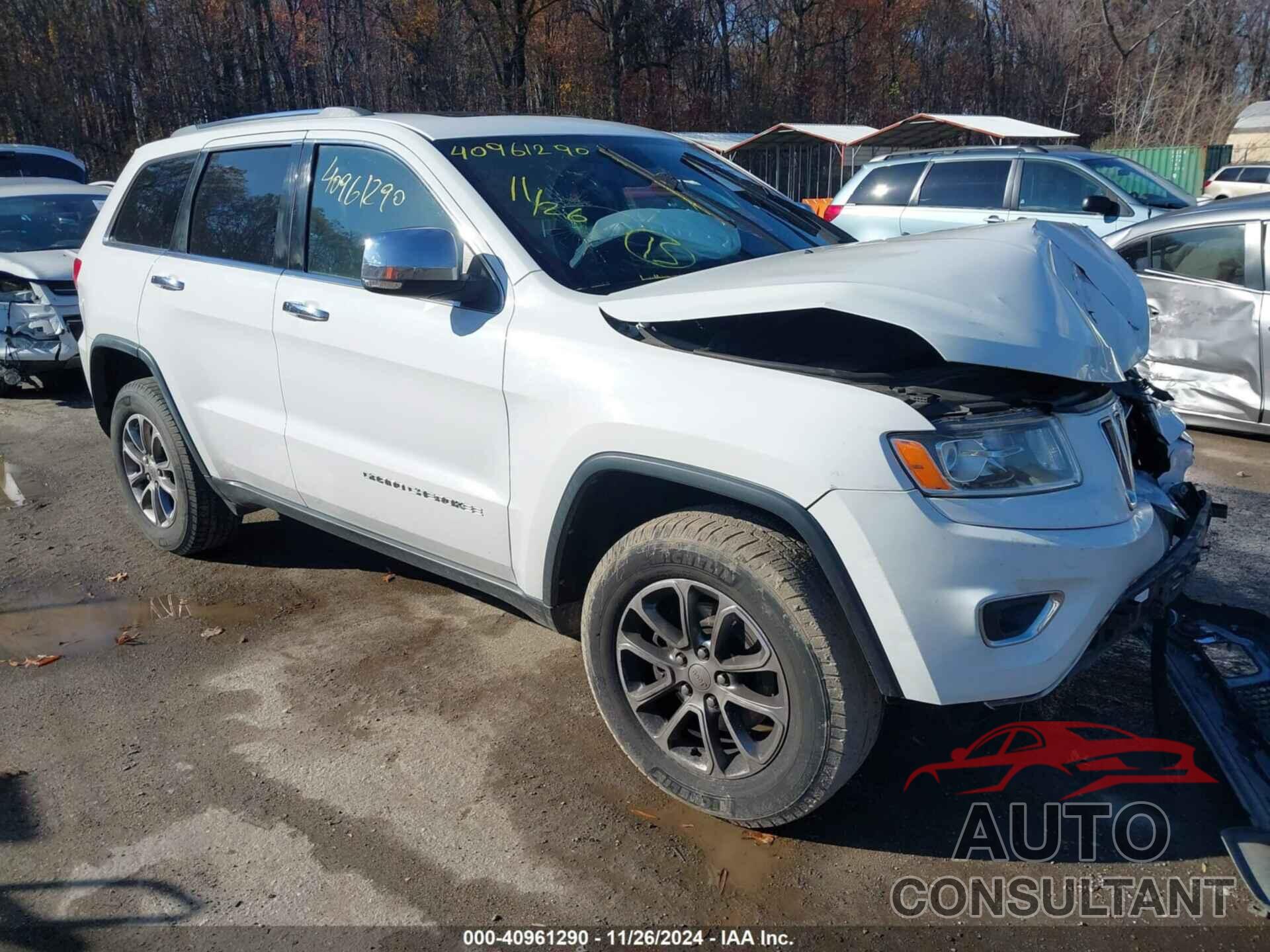 JEEP GRAND CHEROKEE 2015 - 1C4RJFBG3FC813728