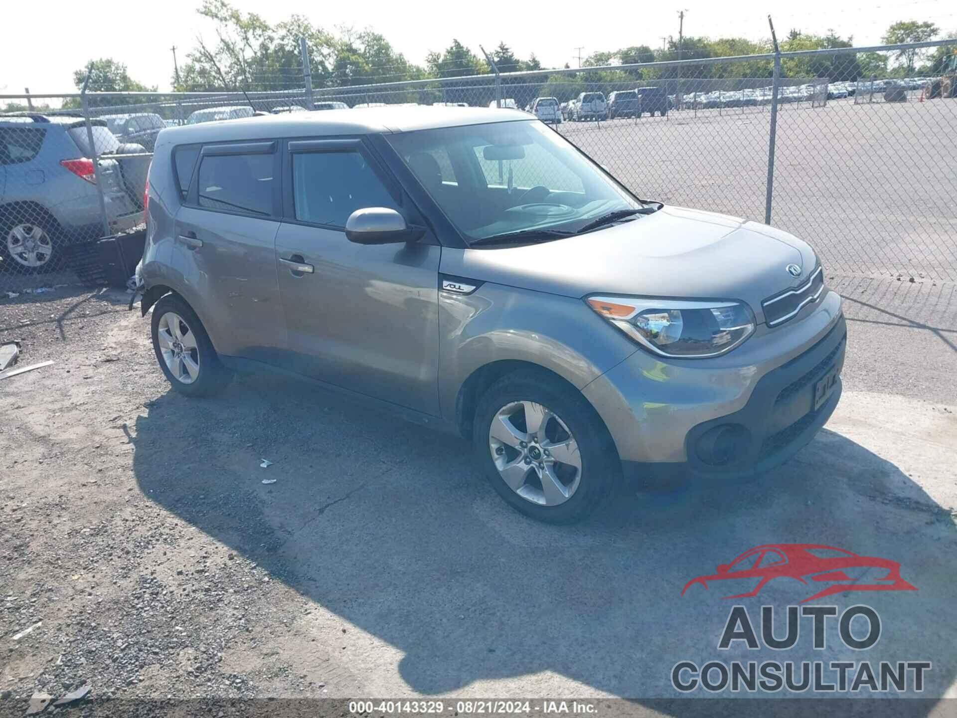 KIA SOUL 2018 - KNDJN2A2XJ7565396