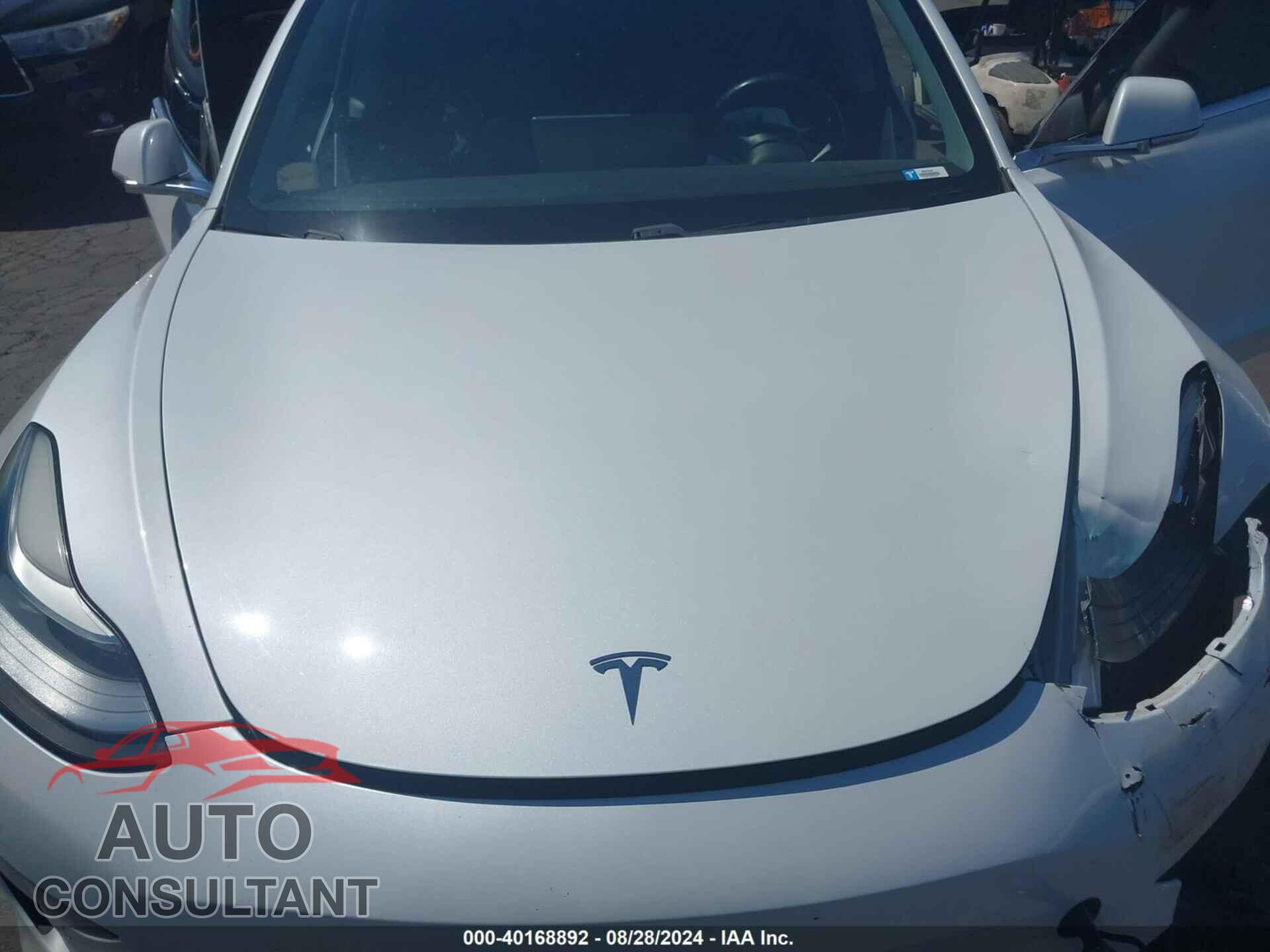 TESLA MODEL 3 2019 - 5YJ3E1EA9KF314708