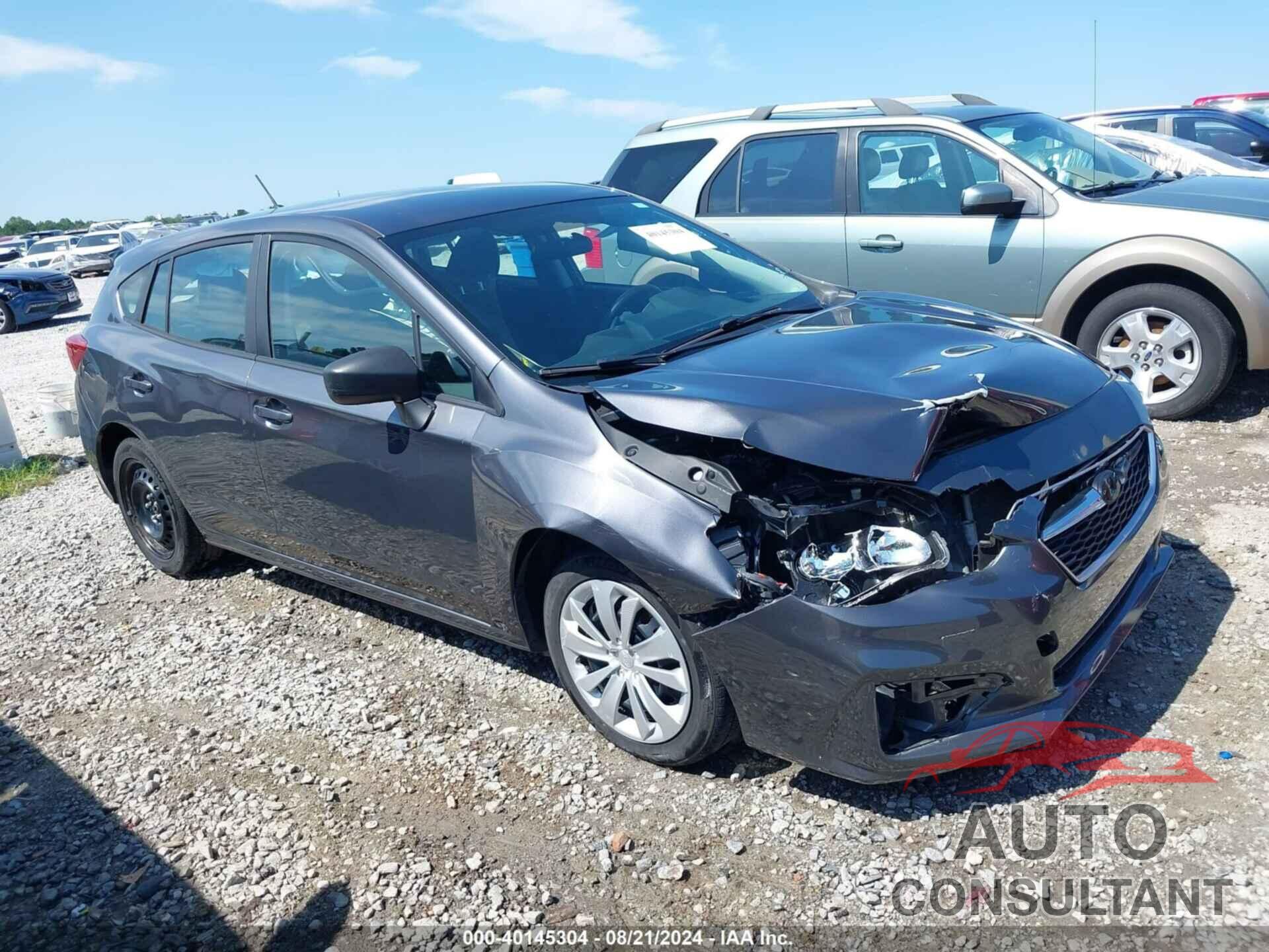 SUBARU IMPREZA 2019 - 4S3GTAA63K3750041