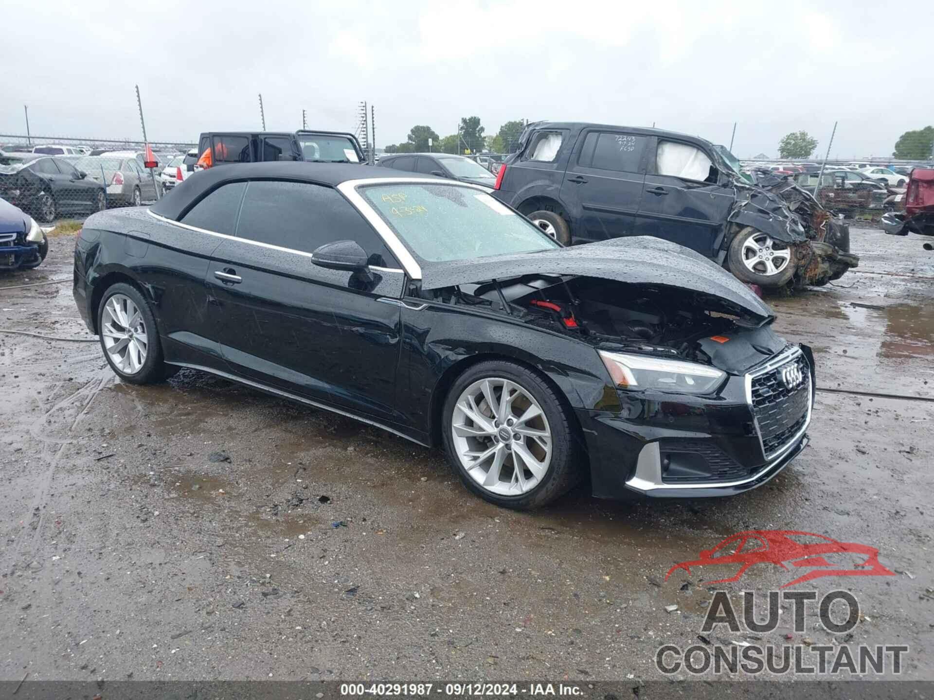 AUDI A5 CABRIOLET 2021 - WAUWAGF55MN000858