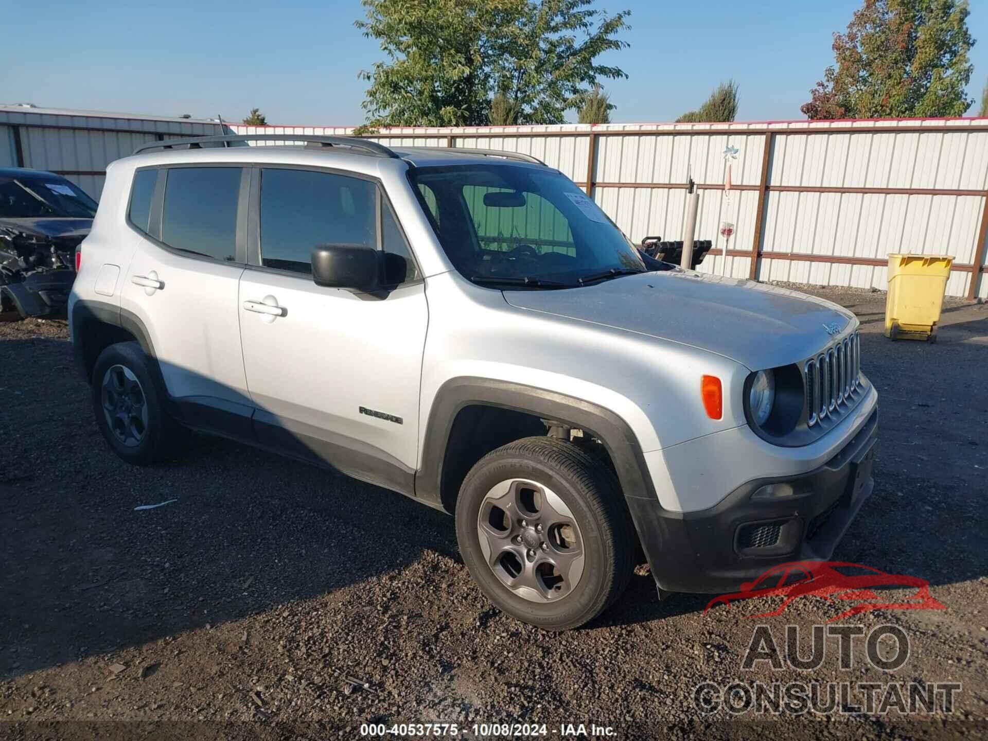JEEP RENEGADE 2018 - ZACCJBAB3JPH18577