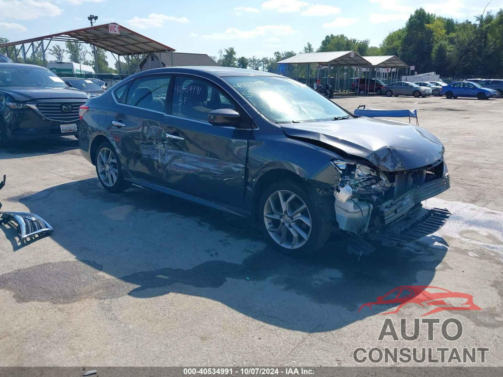 NISSAN SENTRA 2013 - 3N1AB7AP3DL741855