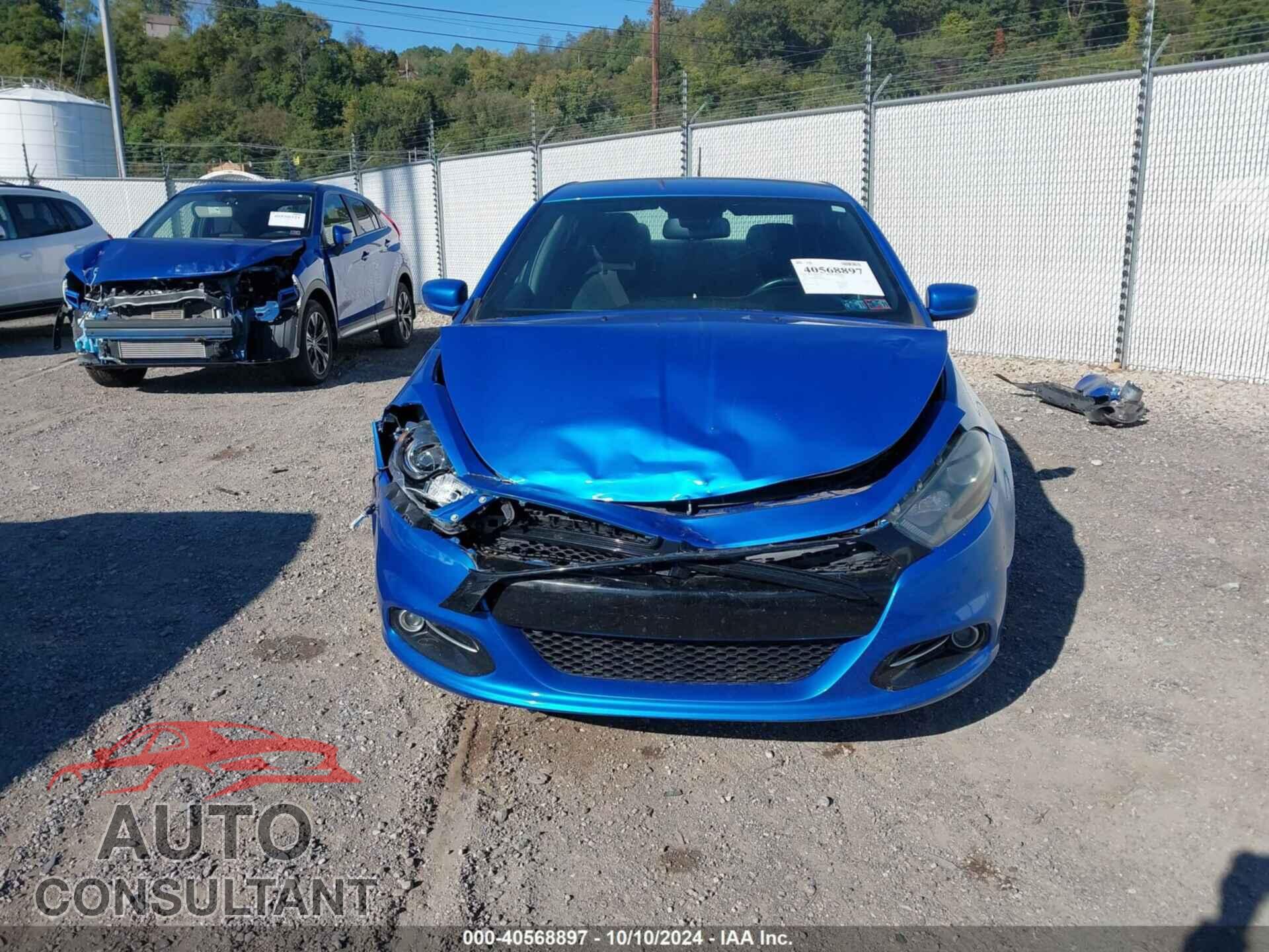 DODGE DART 2016 - 1C3CDFBBXGD564846