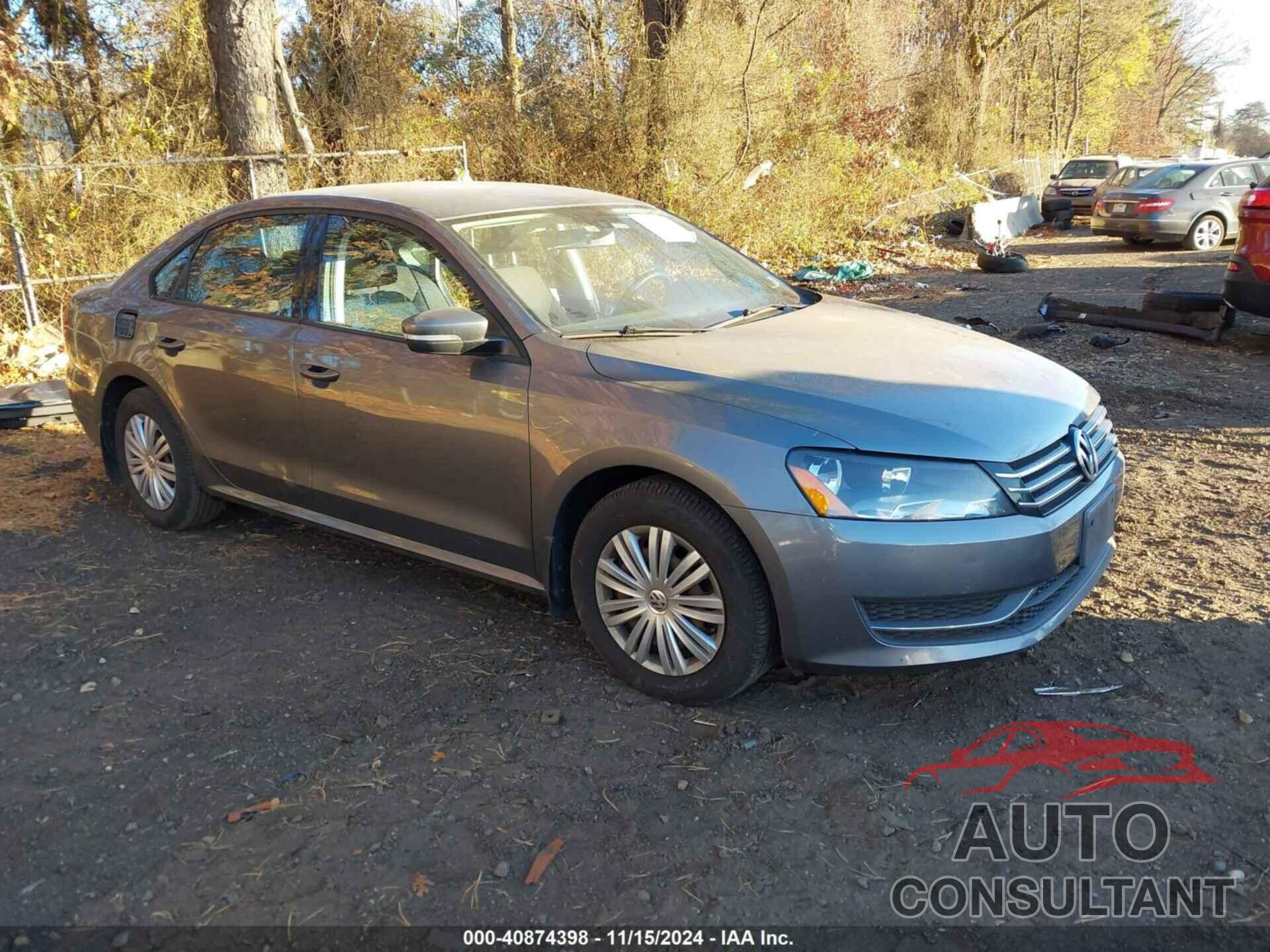 VOLKSWAGEN PASSAT 2014 - 1VWAT7A35EC101468