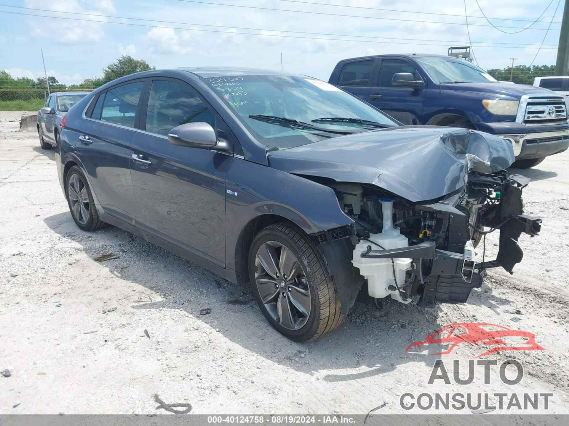 HYUNDAI IONIQ HYBRID 2017 - KMHC05LC9HU035605