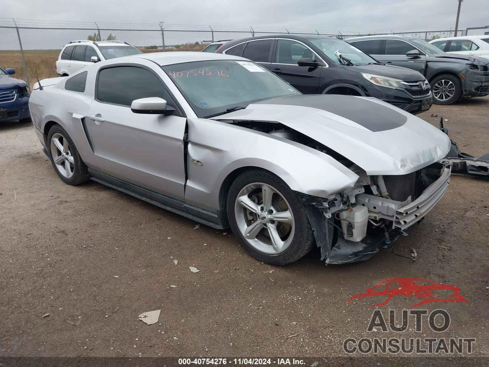 FORD MUSTANG 2012 - 1ZVBP8CF7C5229721