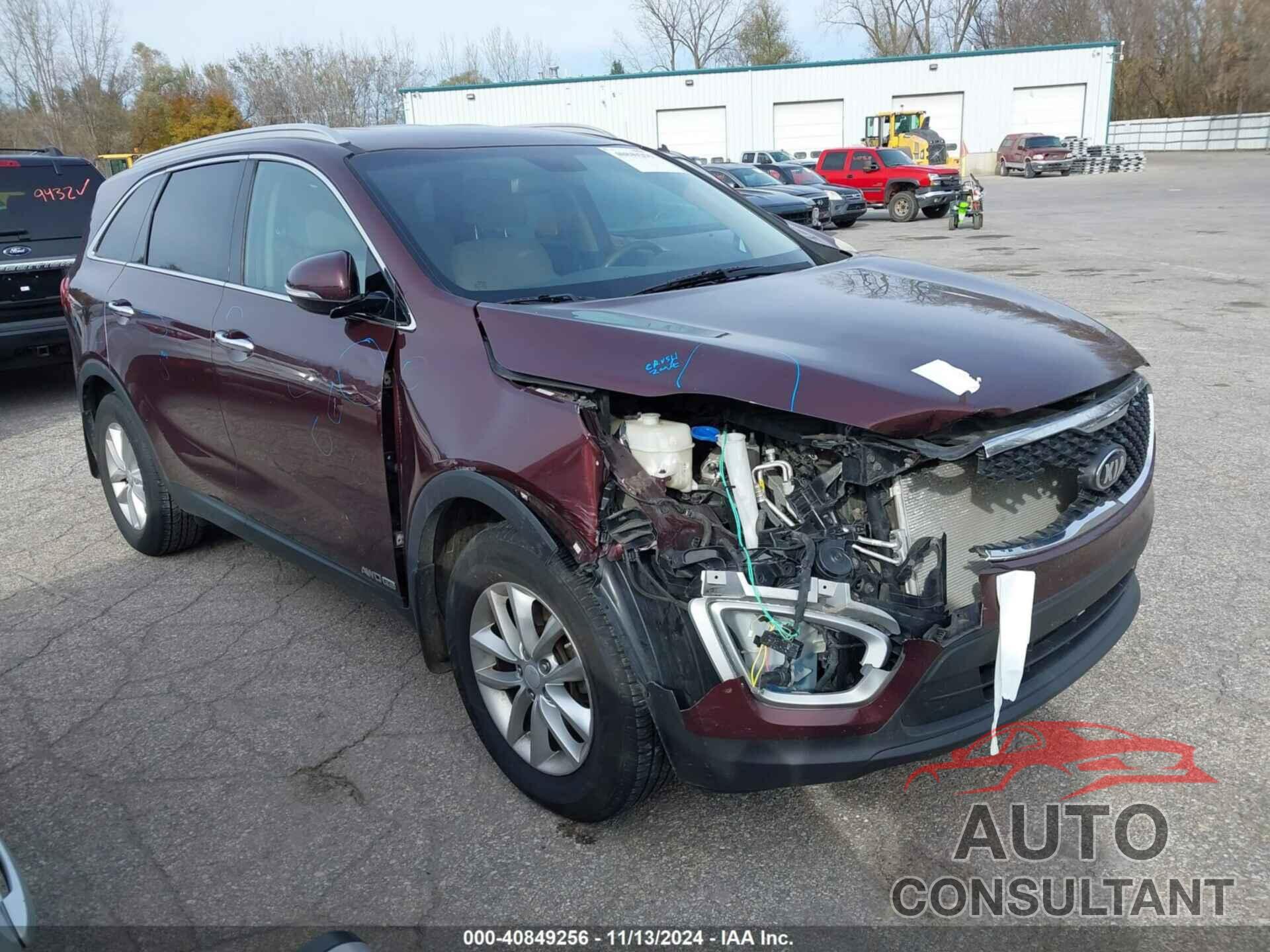 KIA SORENTO 2017 - 5XYPGDA50HG231157
