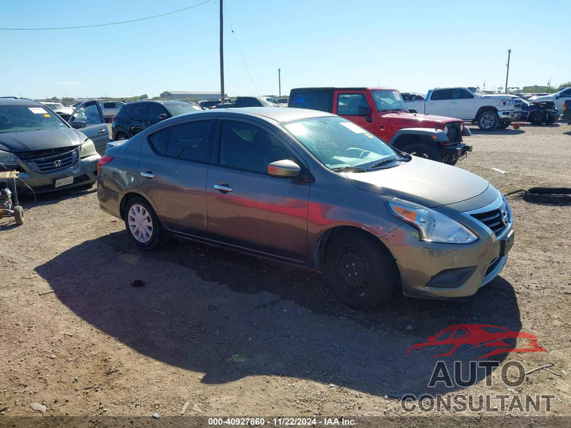 NISSAN VERSA 2016 - 3N1CN7APXGL805460