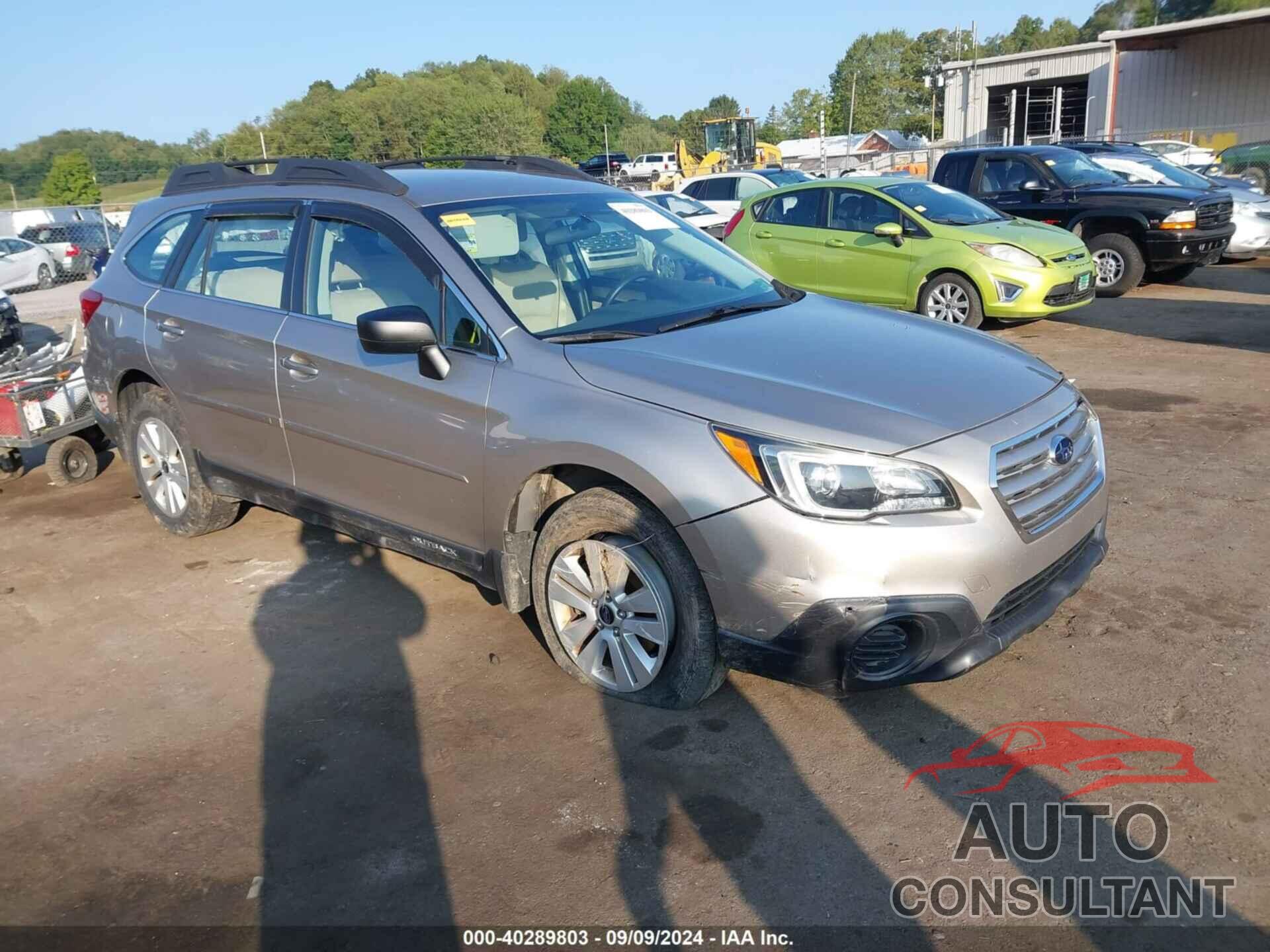 SUBARU OUTBACK 2017 - 4S4BSAAC9H3273350