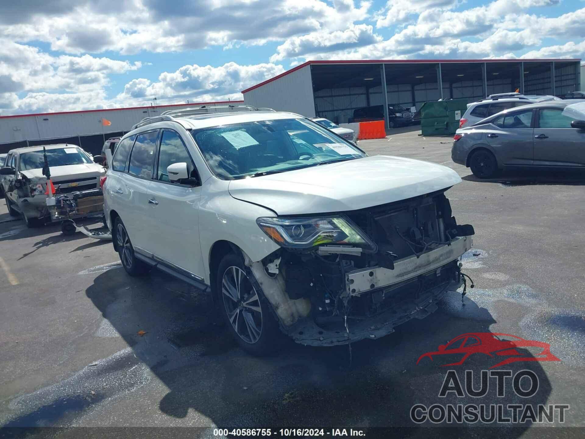 NISSAN PATHFINDER 2019 - 5N1DR2MN8KC637322