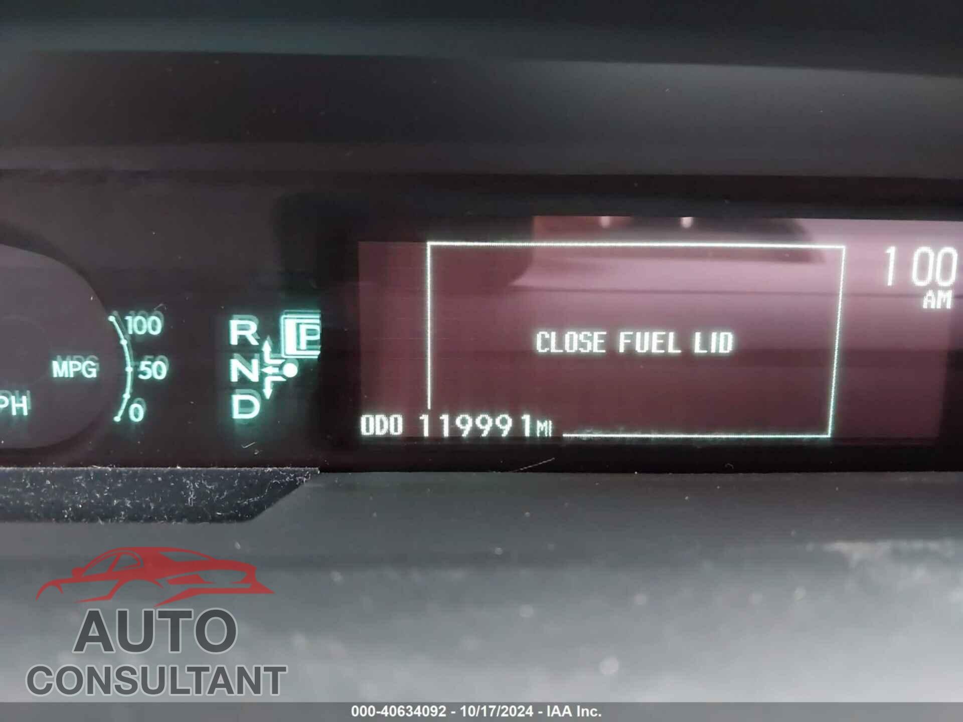 TOYOTA PRIUS PLUG-IN 2013 - JTDKN3DP3D3044890