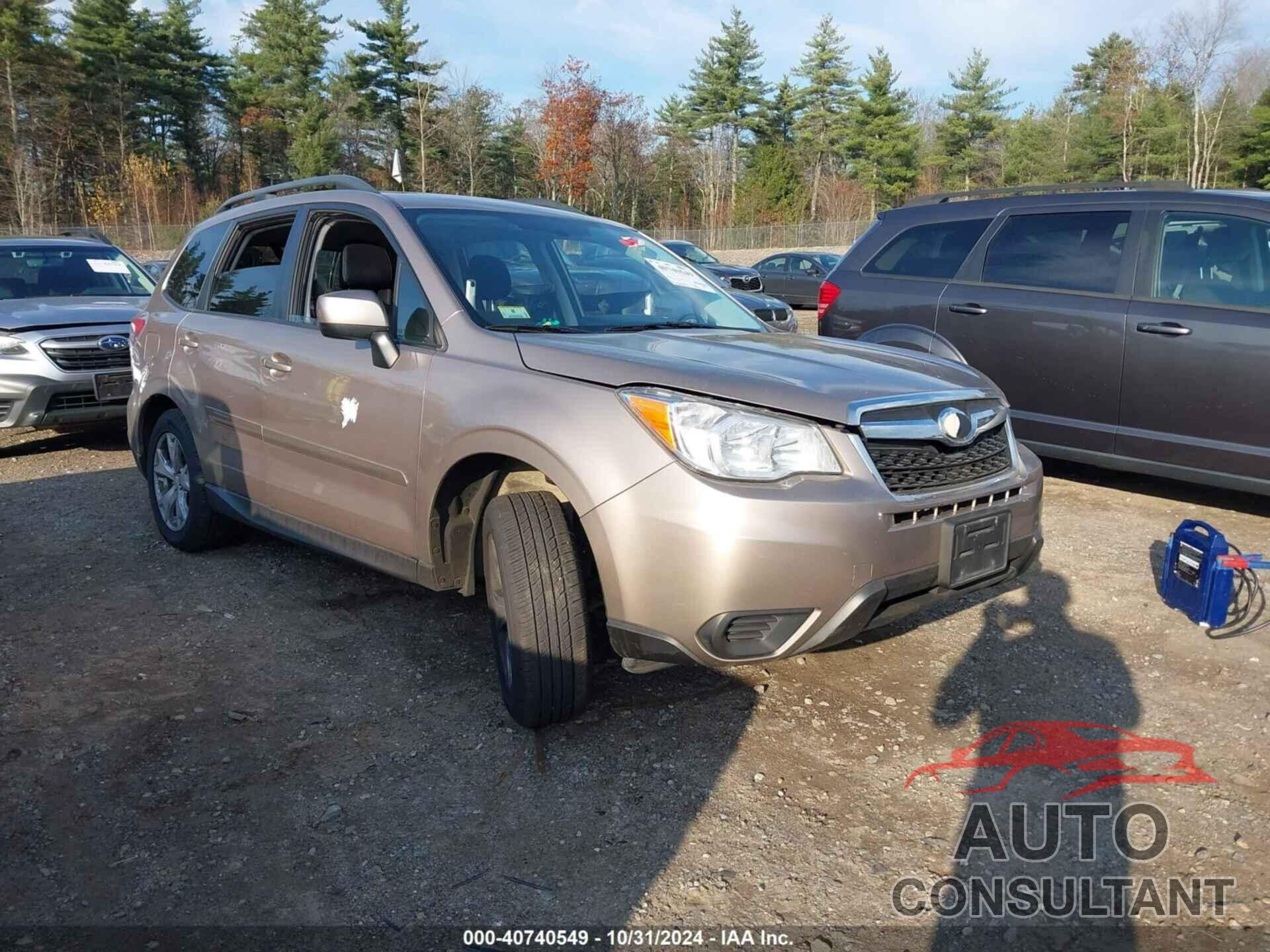 SUBARU FORESTER 2016 - JF2SJADCXGH440188