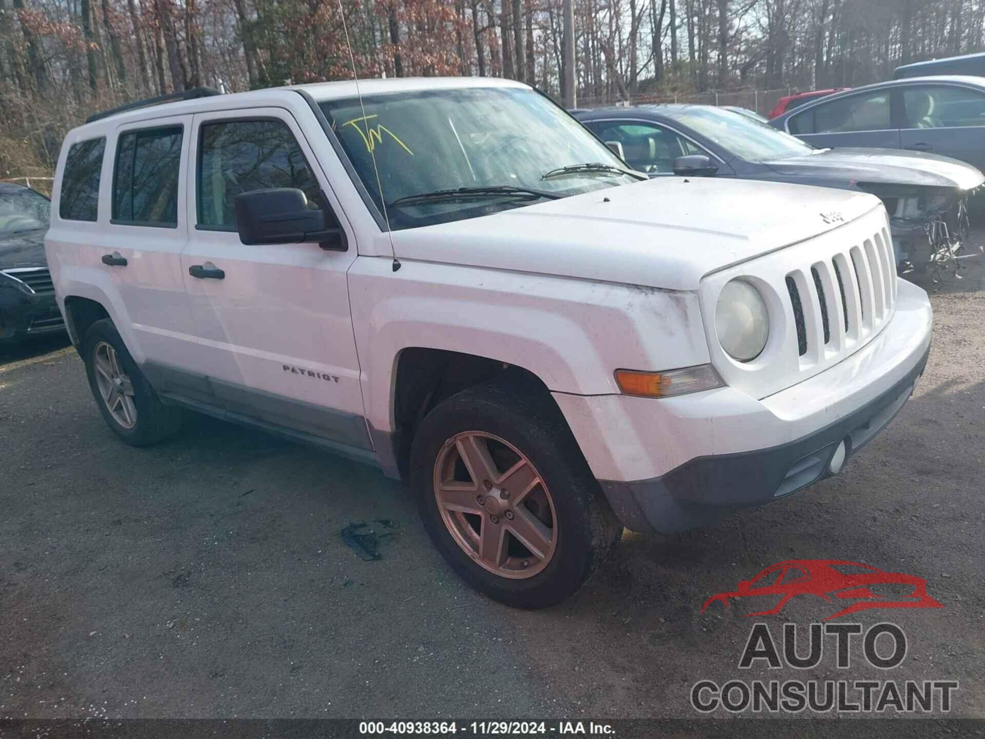 JEEP PATRIOT 2011 - 1J4NF1GB9BD149076