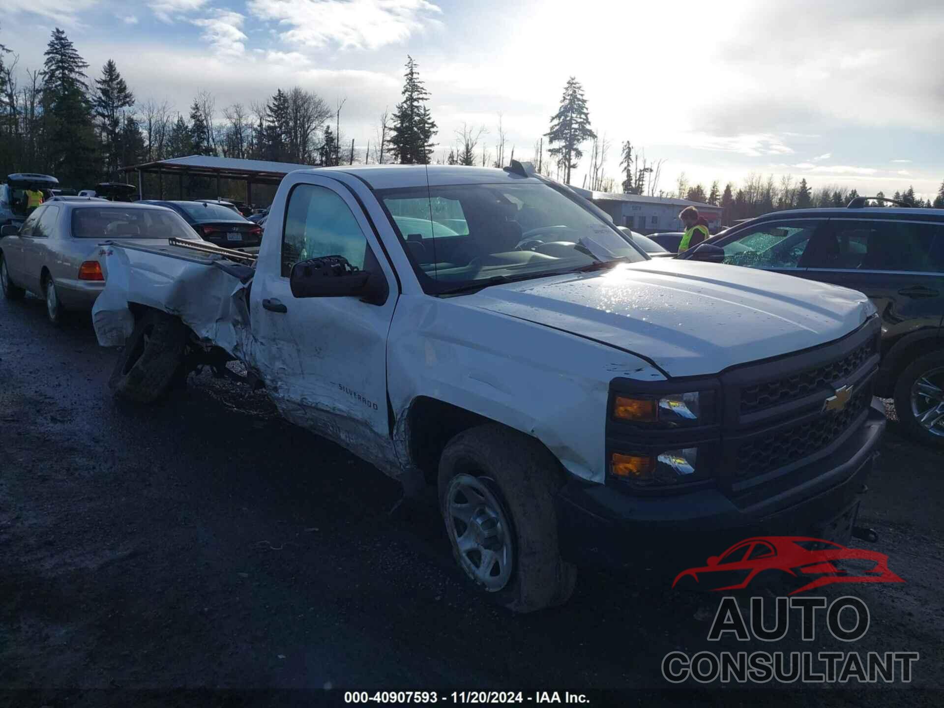 CHEVROLET SILVERADO 1500 2015 - 1GCNKPEH2FZ406843