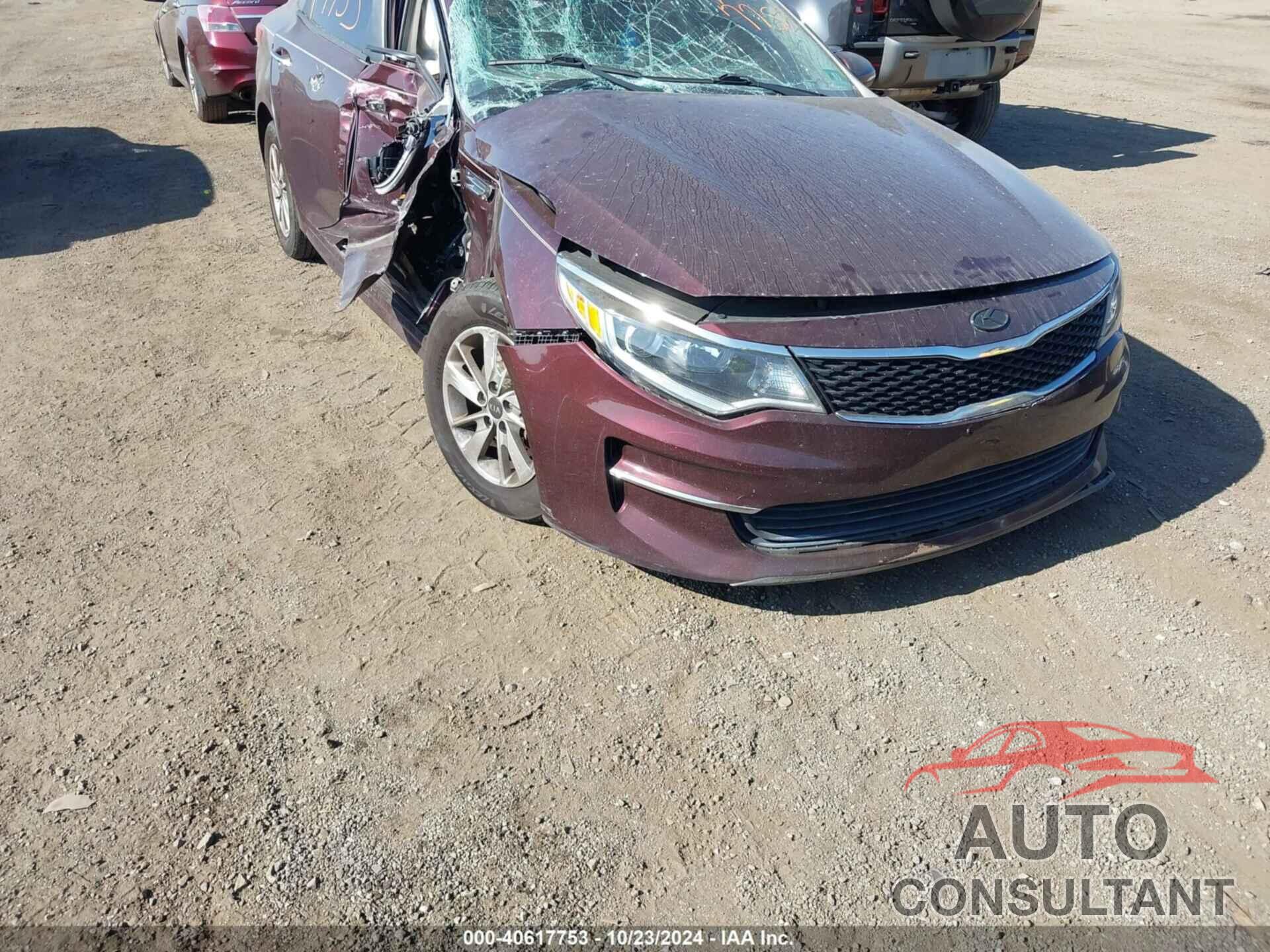 KIA OPTIMA 2016 - 5XXGT4L30GG022074