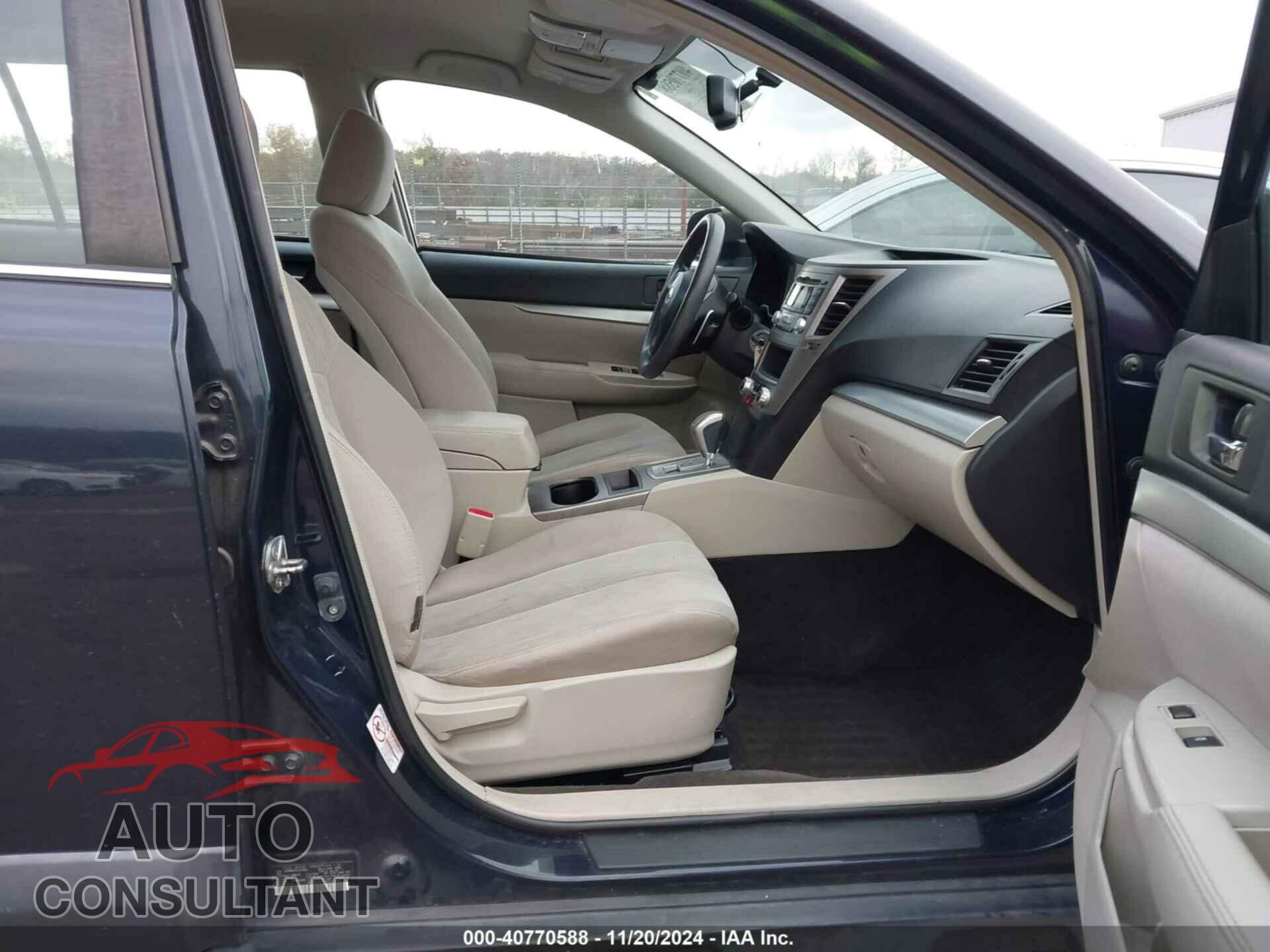 SUBARU OUTBACK 2014 - 4S4BRBAC4E3270062