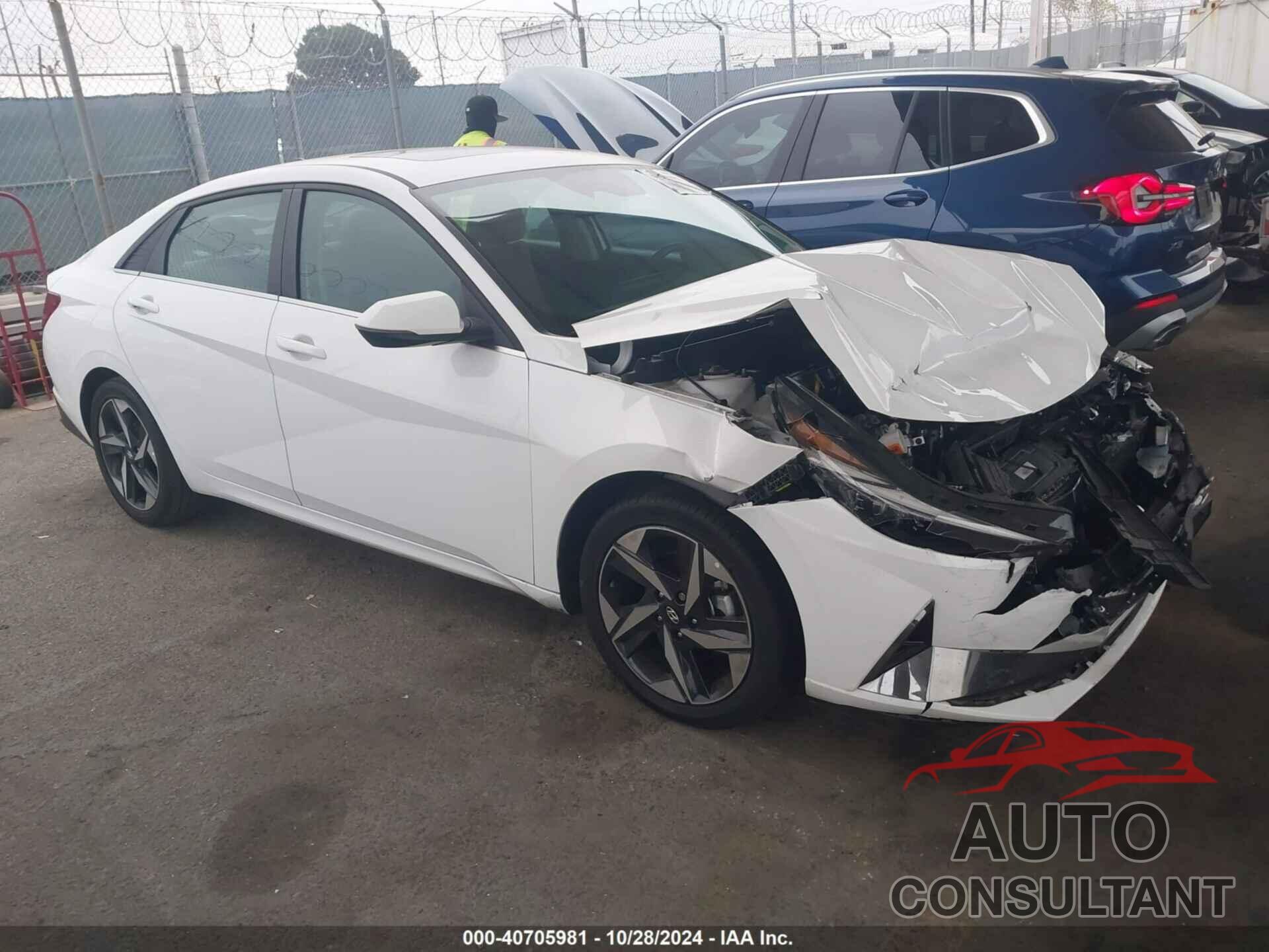 HYUNDAI ELANTRA HYBRID 2023 - KMHLN4AJ5PU091990