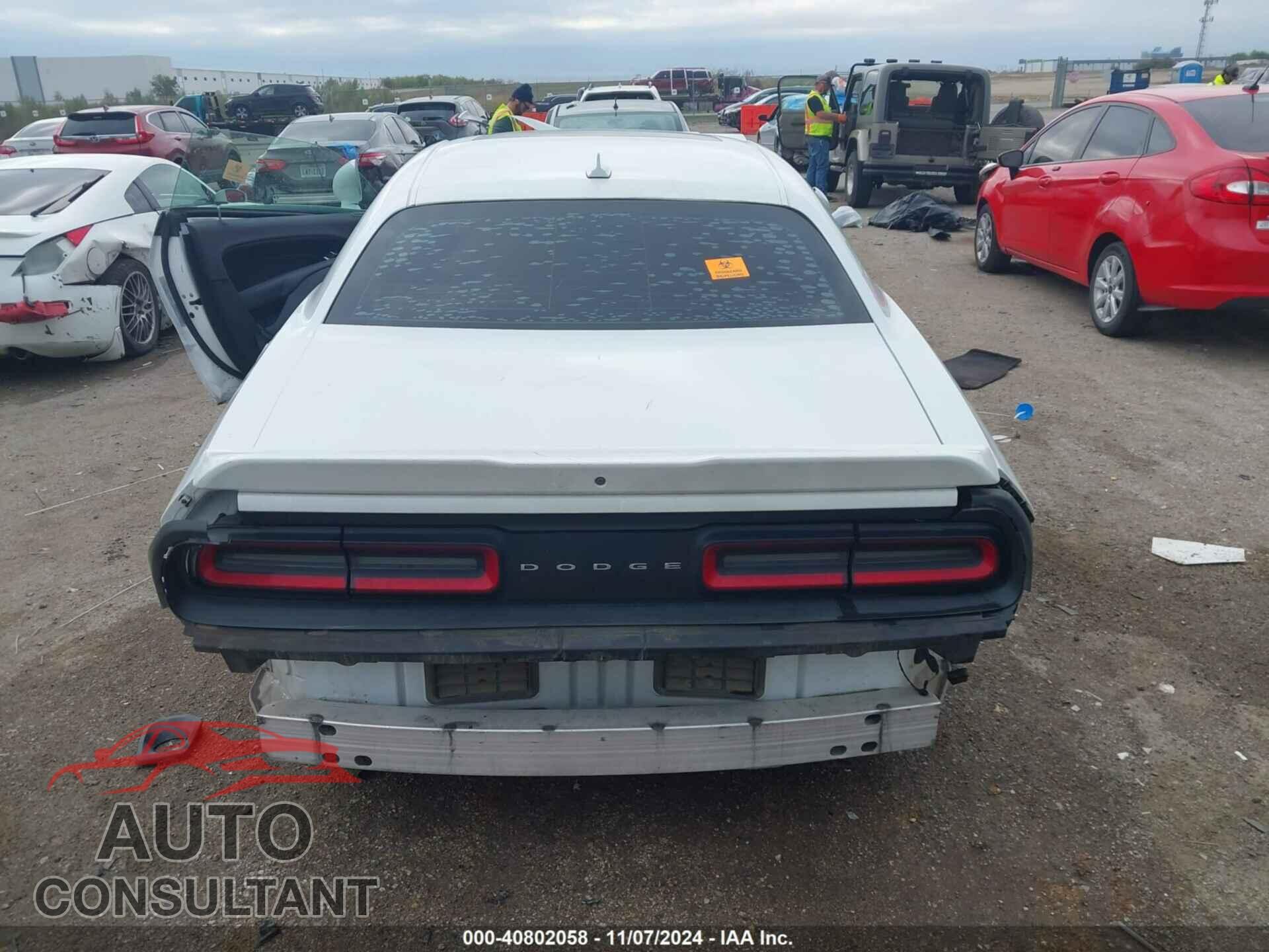 DODGE CHALLENGER 2018 - 2C3CDZAG8JH258317