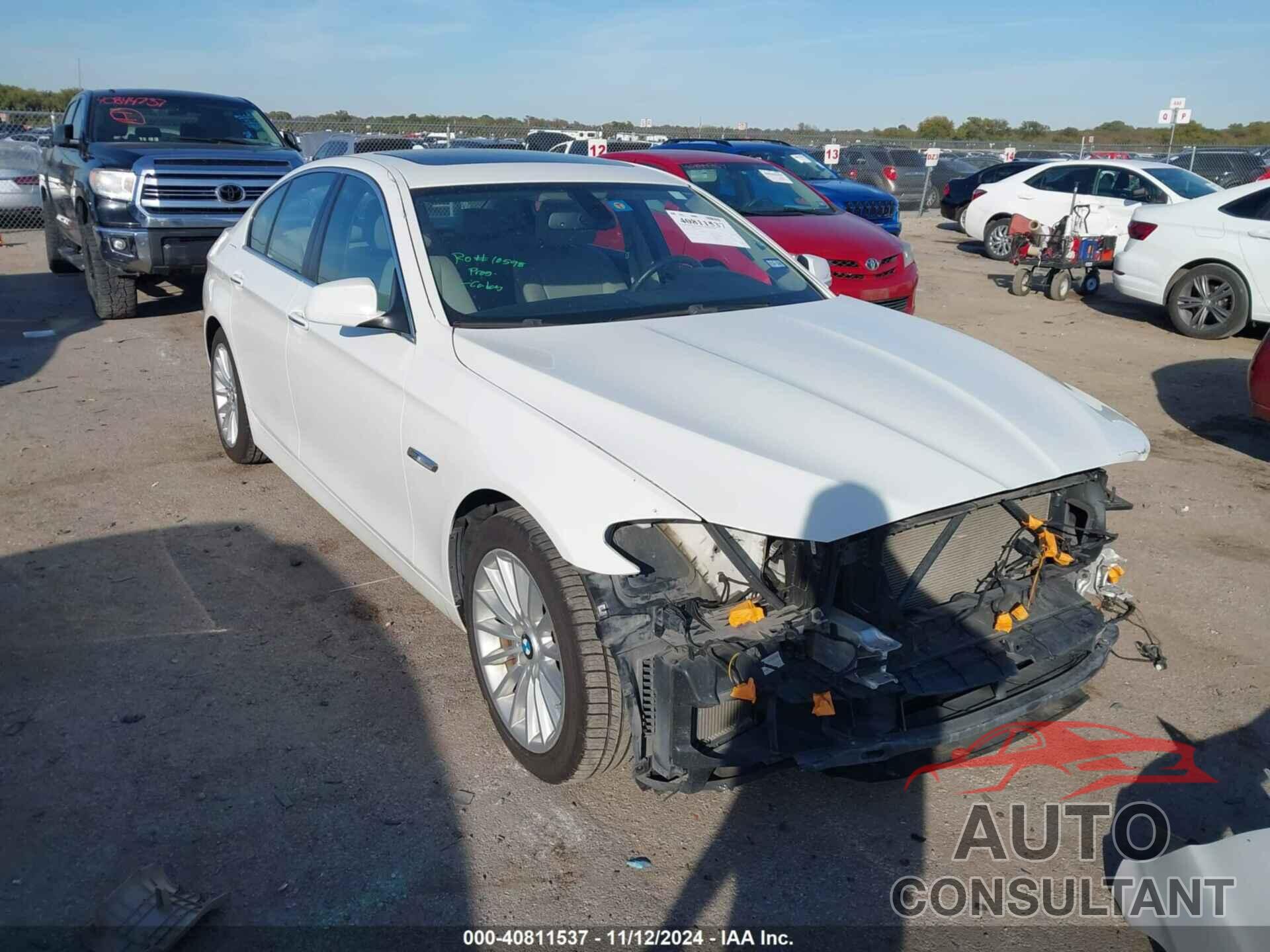 BMW 5 SERIES 2012 - WBAFR7C53CC808844