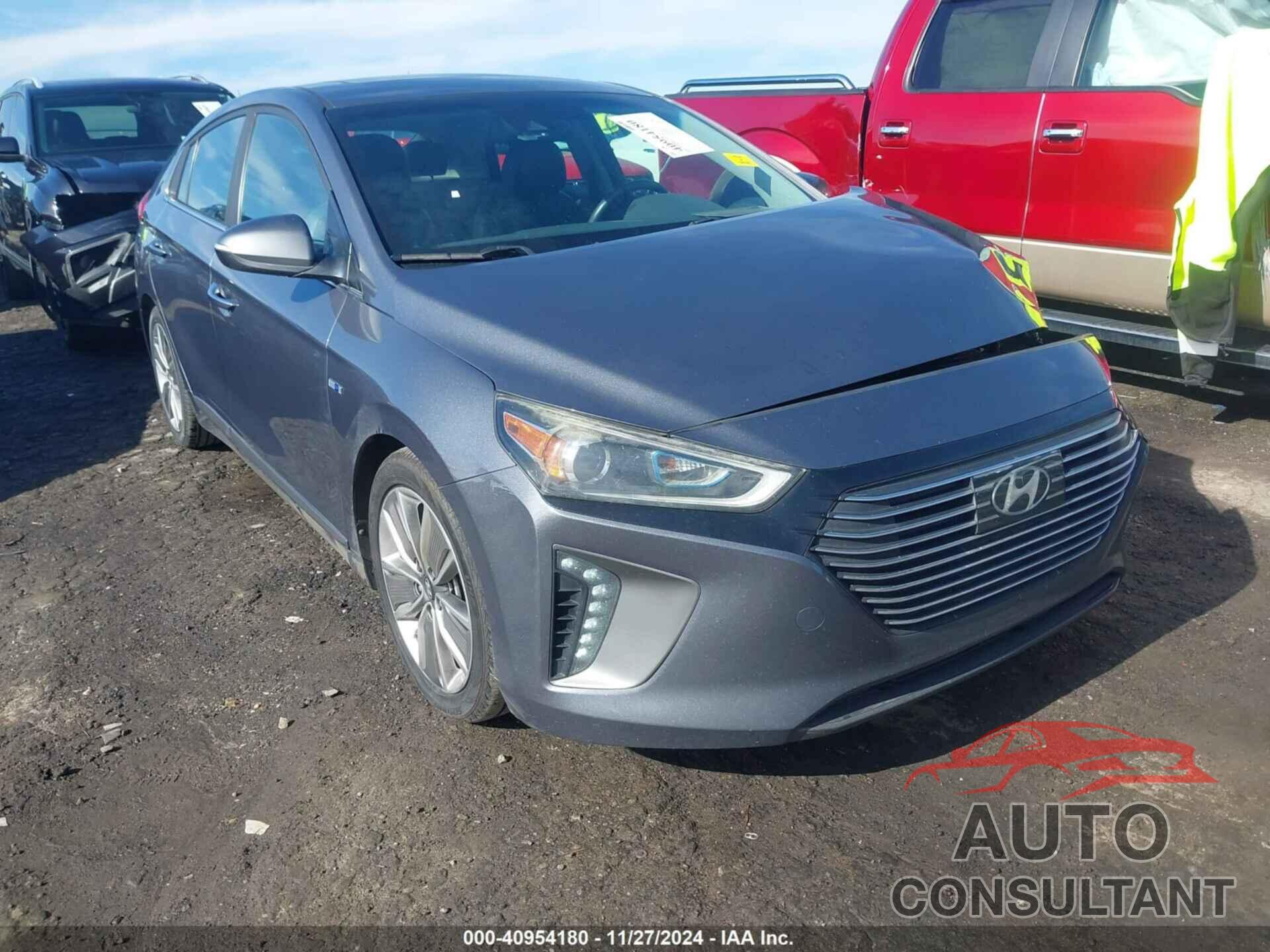 HYUNDAI IONIQ HYBRID 2018 - KMHC05LC0JU083970