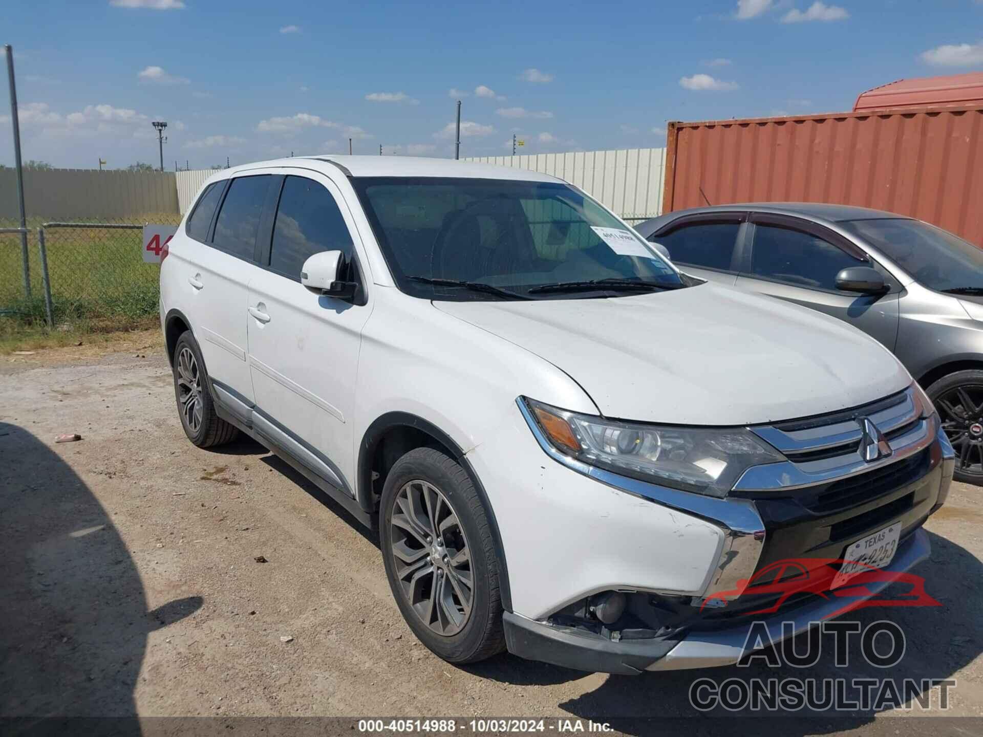 MITSUBISHI OUTLANDER 2016 - JA4AD3A32GZ003405