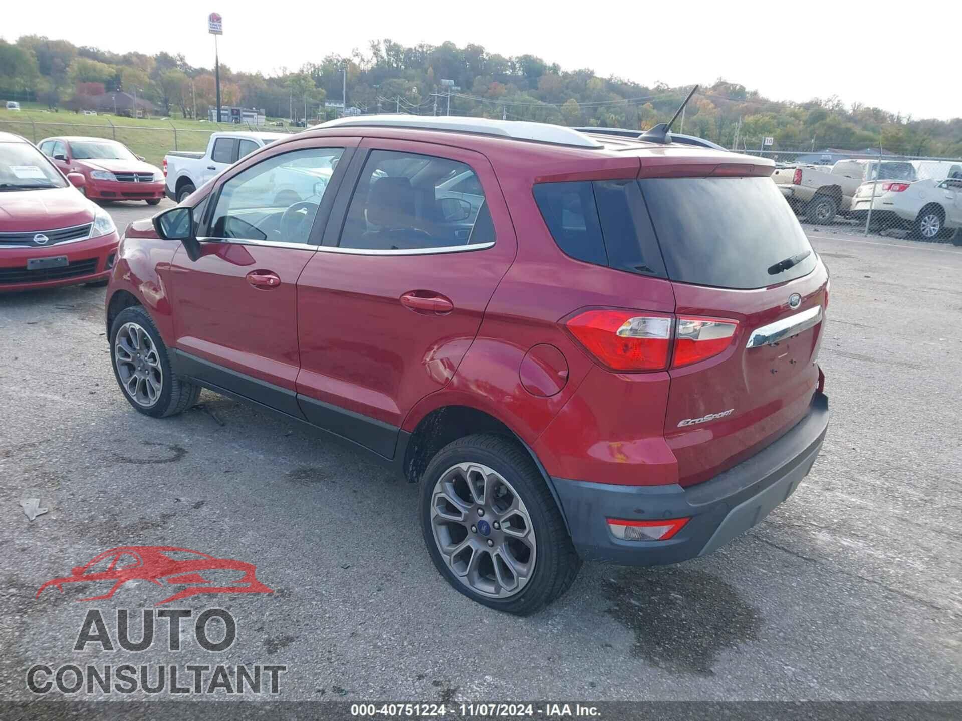 FORD ECOSPORT 2020 - MAJ6S3KL5LC332540