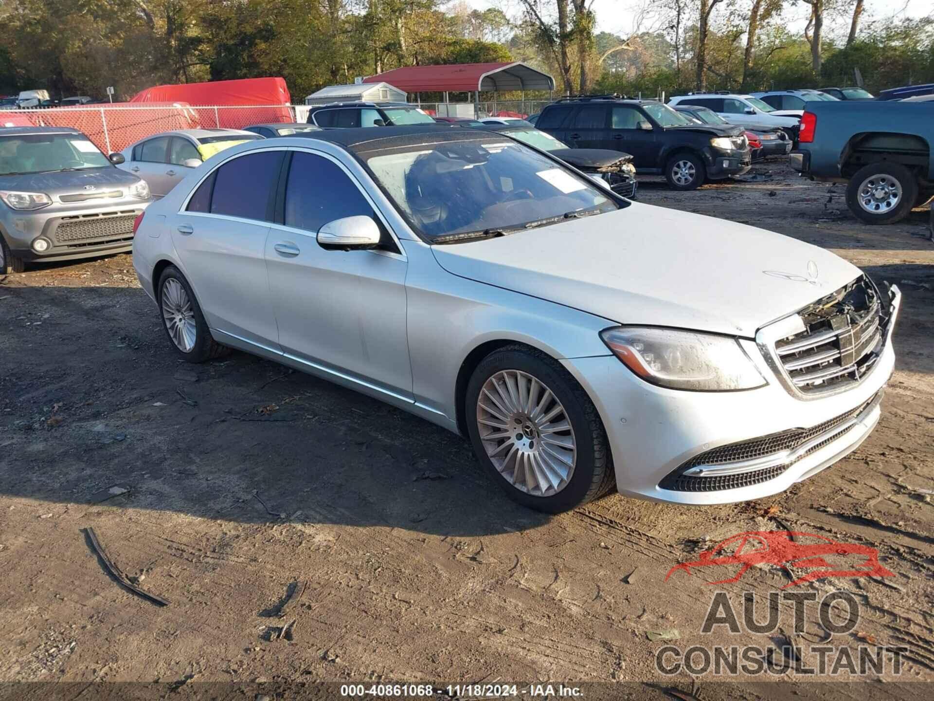 MERCEDES-BENZ S 560 2019 - WDDUG8DB2KA445284