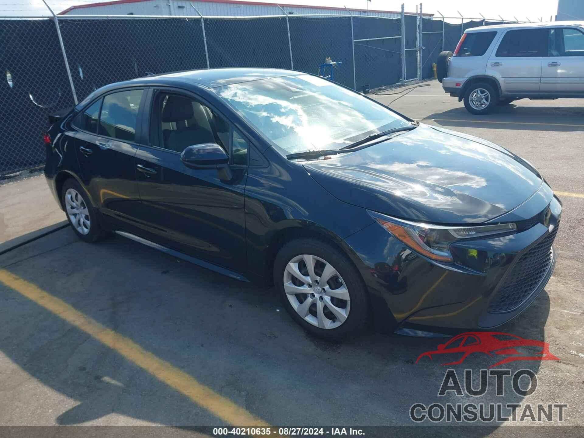 TOYOTA COROLLA 2020 - JTDEPRAE8LJ065824