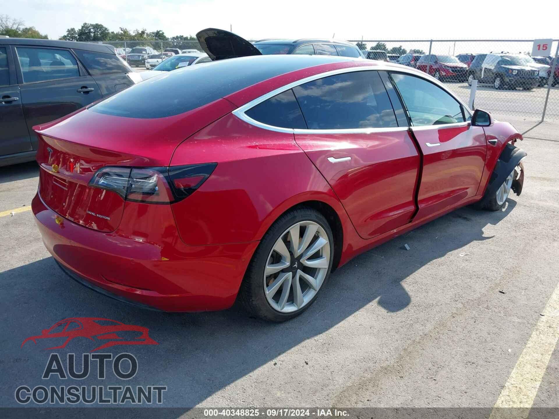 TESLA MODEL 3 2018 - 5YJ3E1EB8JF097420