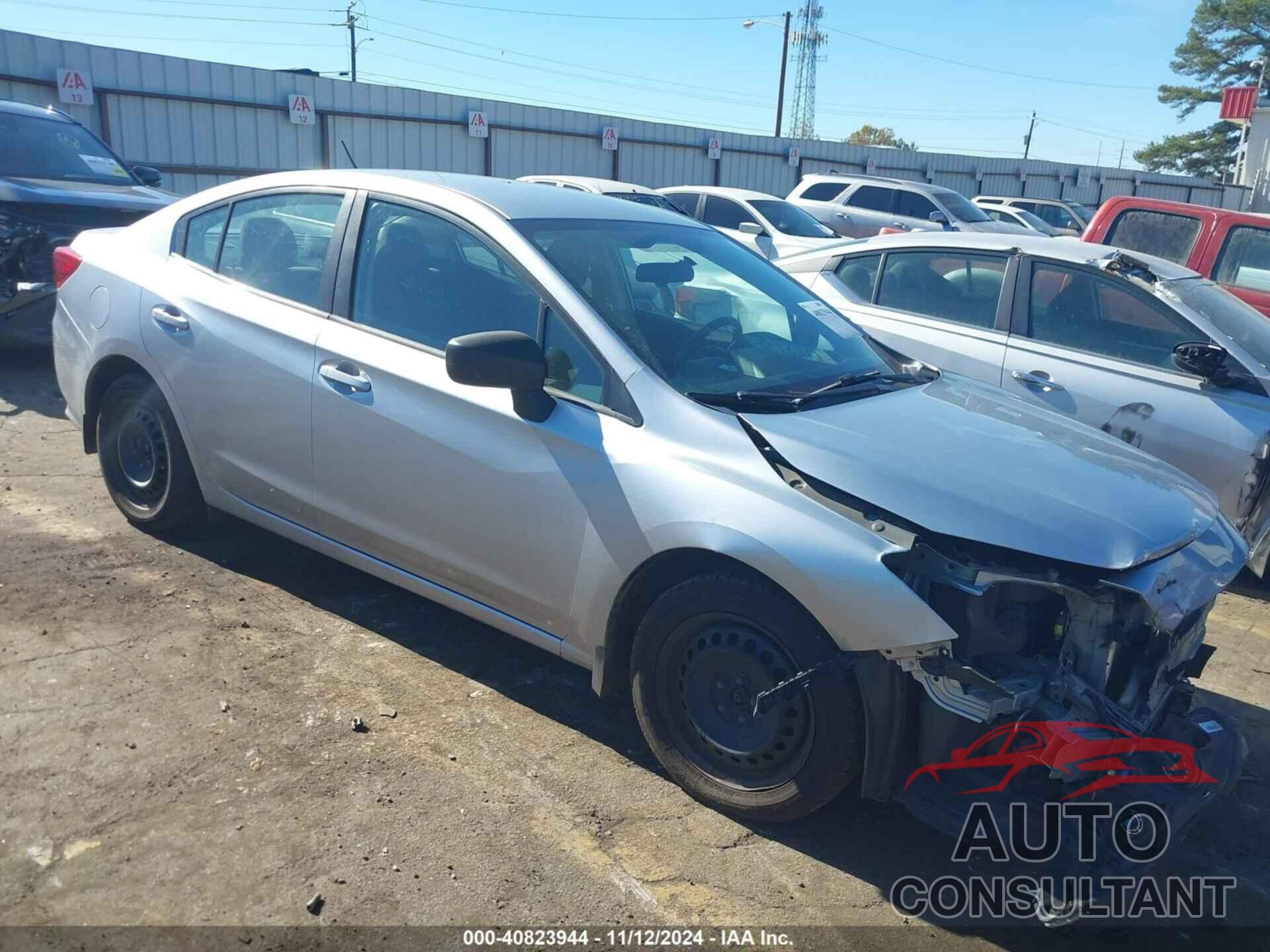 SUBARU IMPREZA 2018 - 4S3GKAA67J3621950