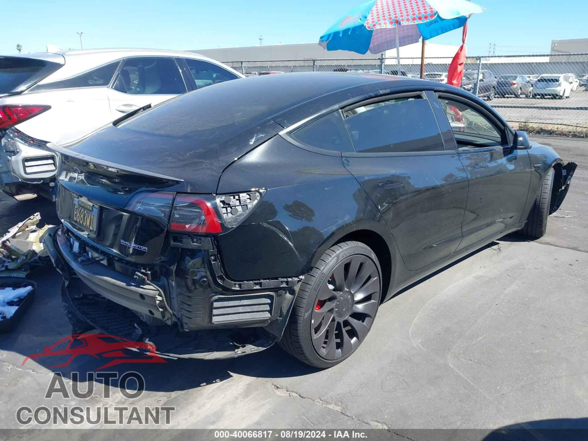 TESLA MODEL 3 2023 - 5YJ3E1EC0PF412017