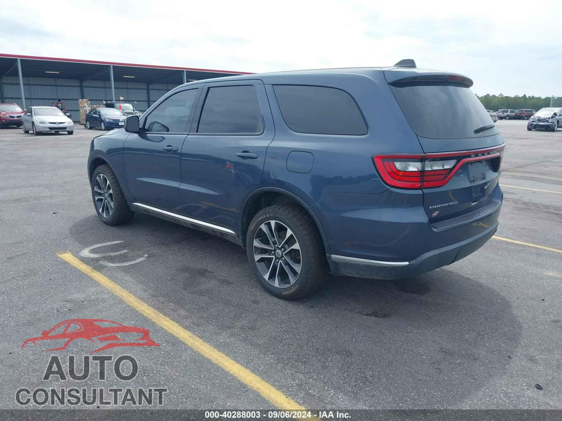 DODGE DURANGO 2019 - 1C4RDJAG5KC802204