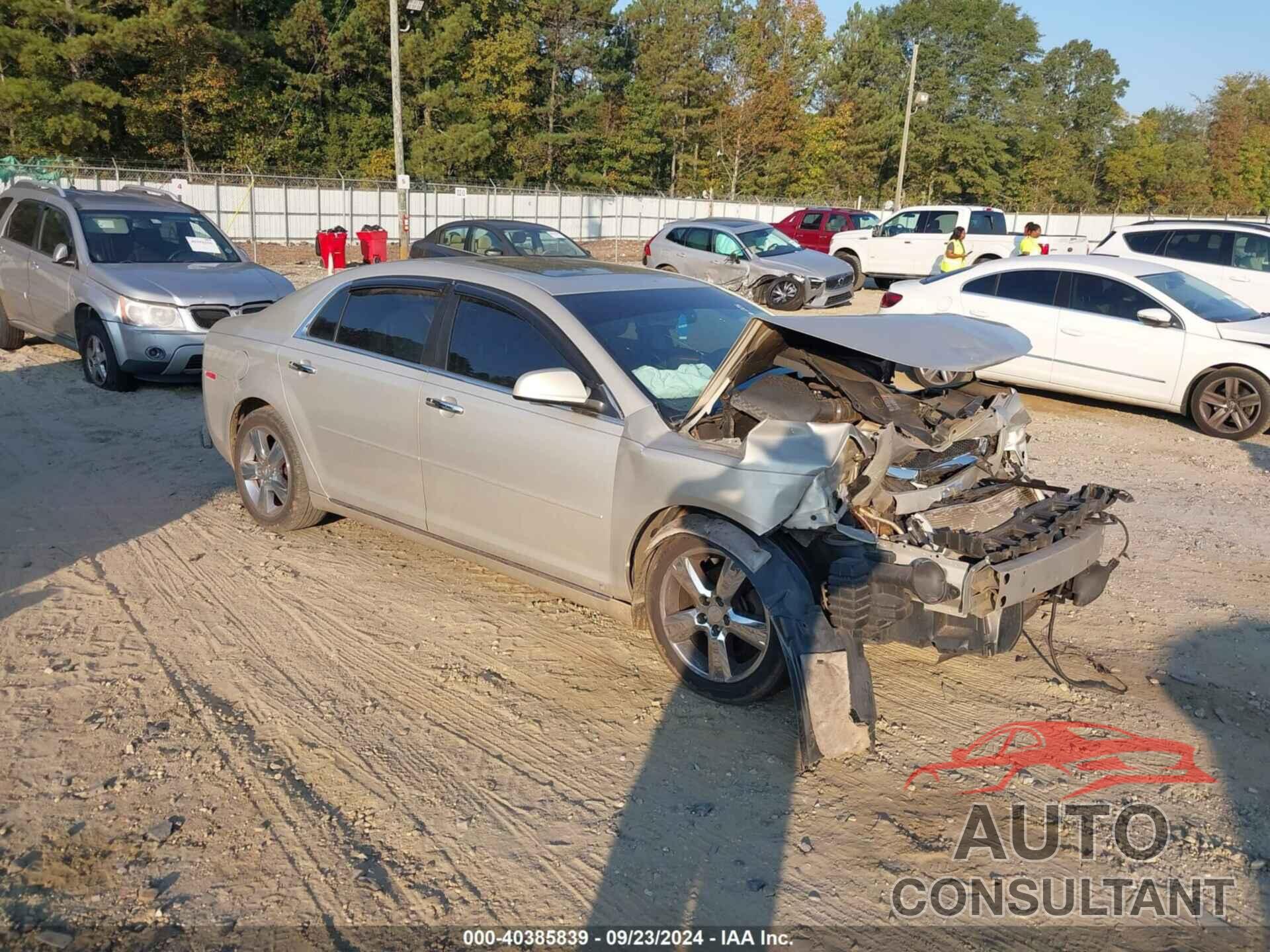 CHEVROLET MALIBU 2012 - 1G1ZD5EU7CF353625