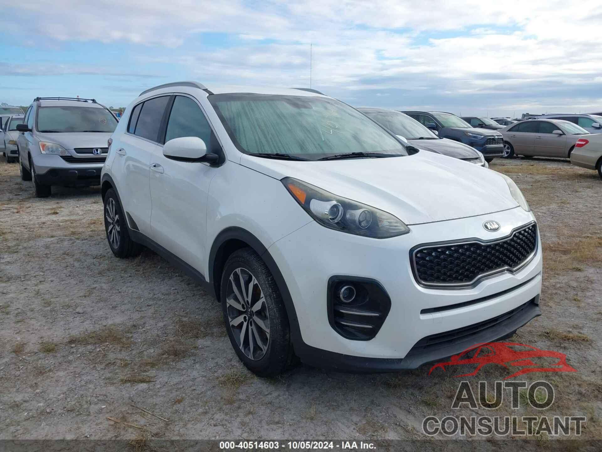 KIA SPORTAGE 2017 - KNDPN3AC6H7294520